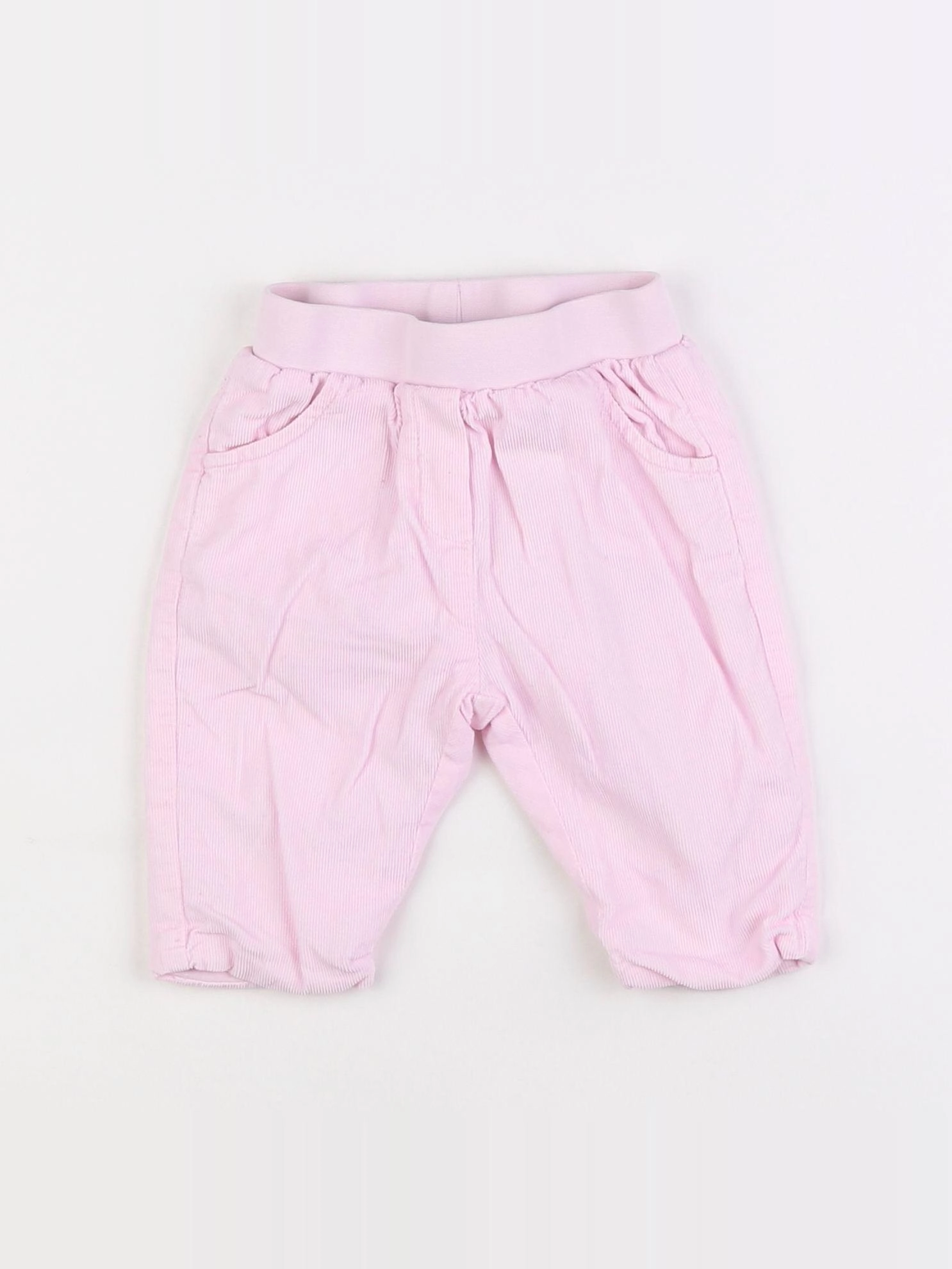 Jacadi - pantalon doublé rose - 6 mois