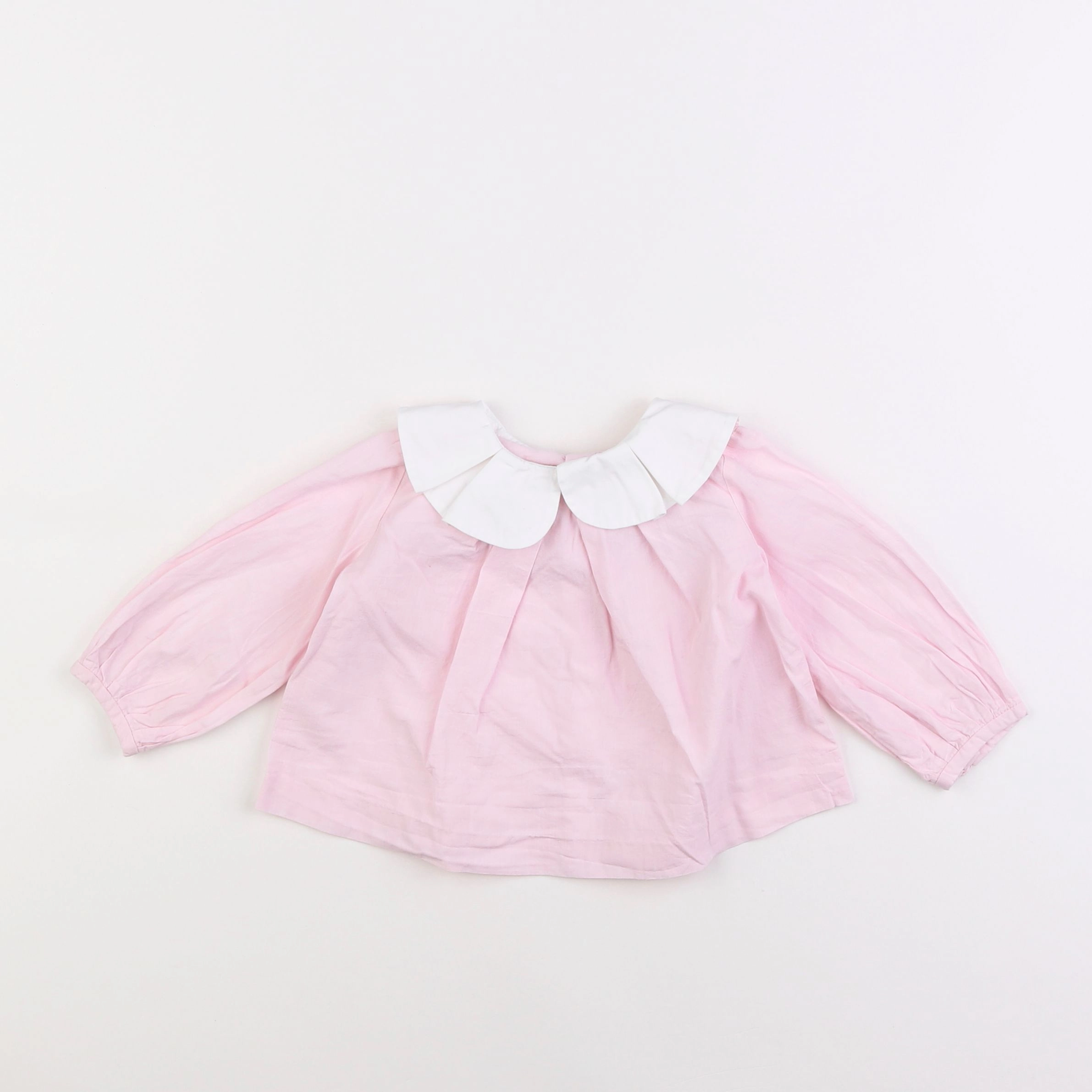 Jacadi - blouse rose - 12 mois