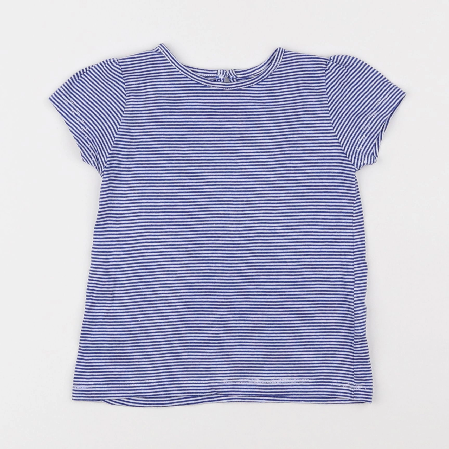 Boutchou - tee-shirt bleu - 18 mois