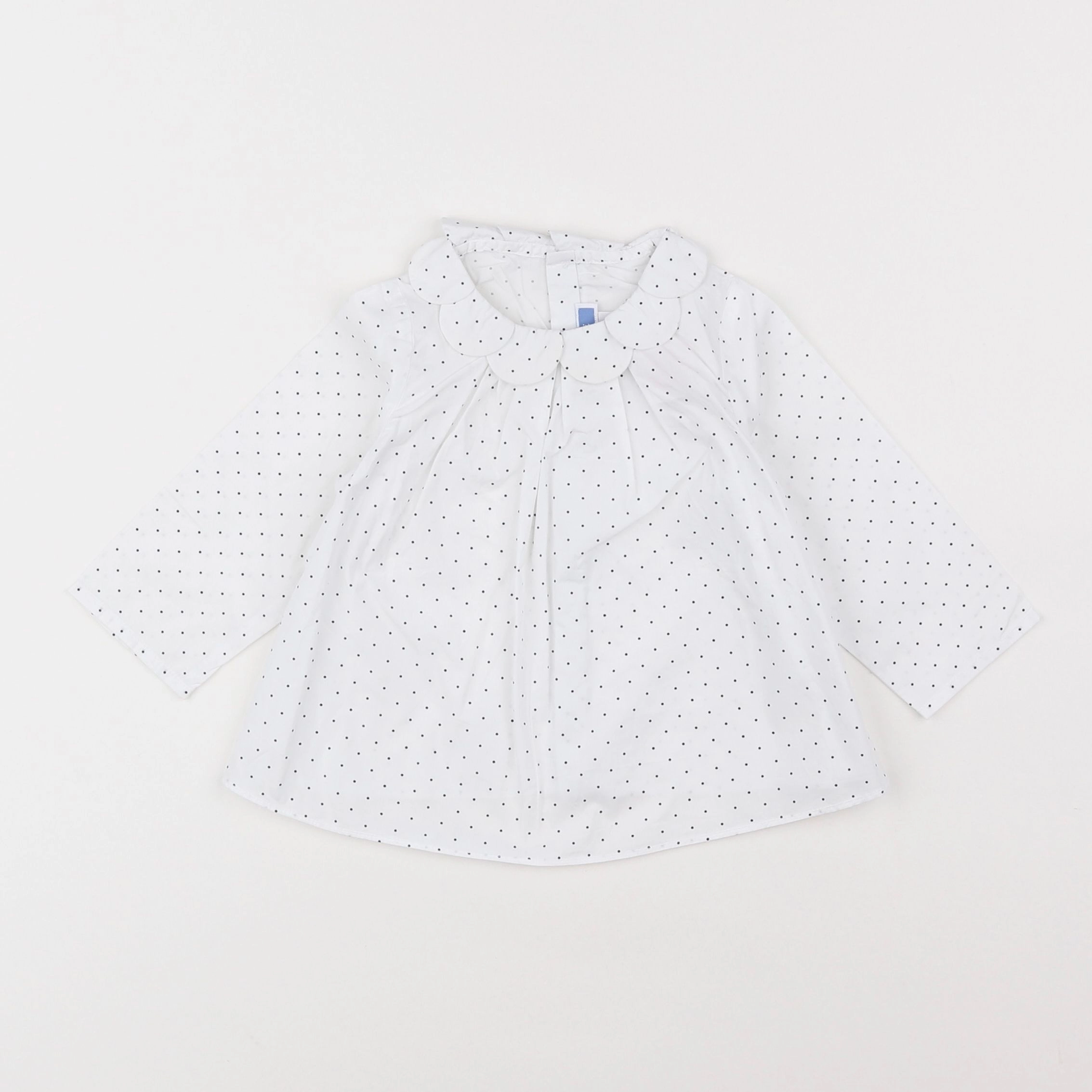 Jacadi - blouse blanc - 12 mois