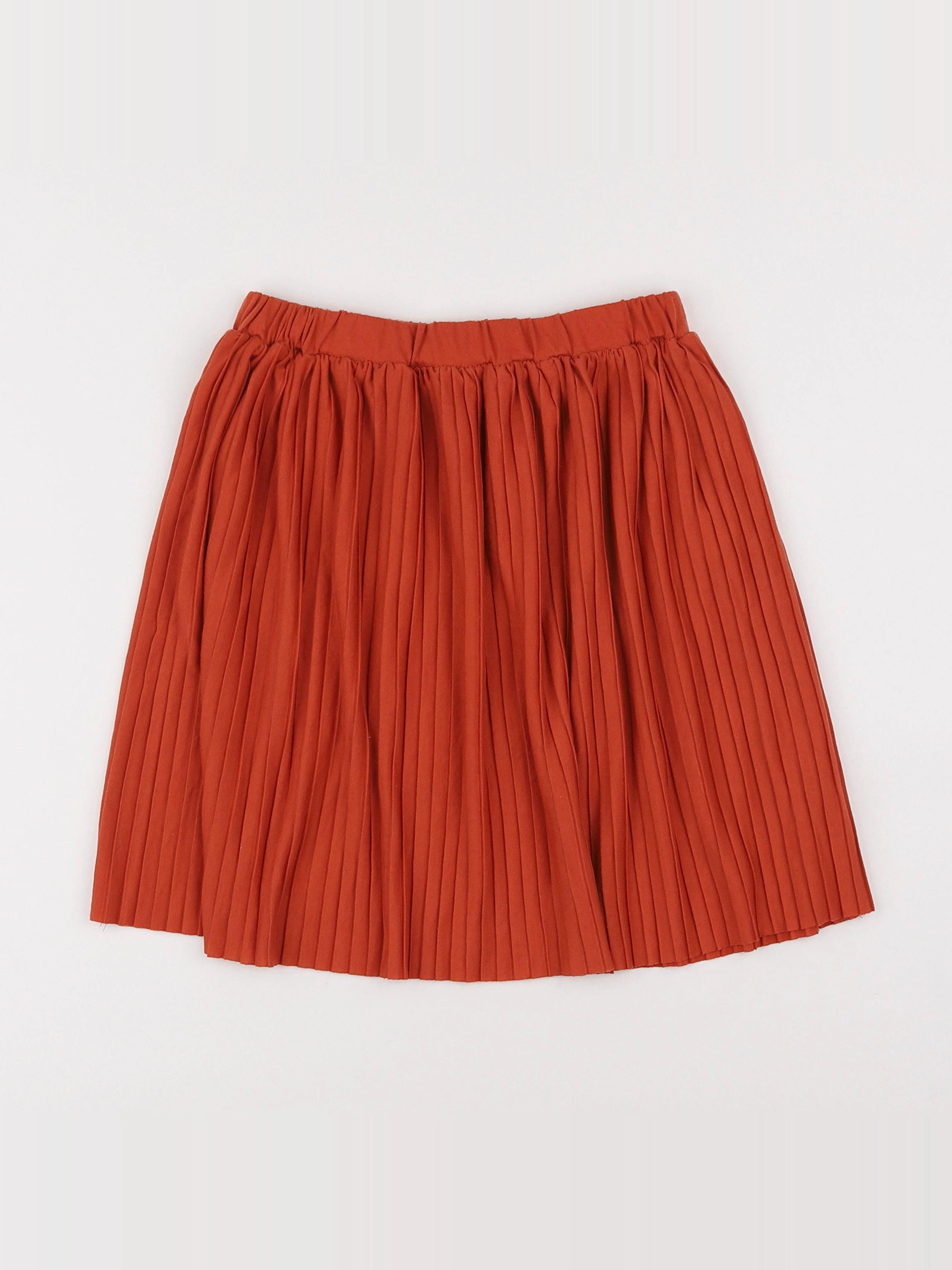 Monoprix - jupe orange - 12 ans