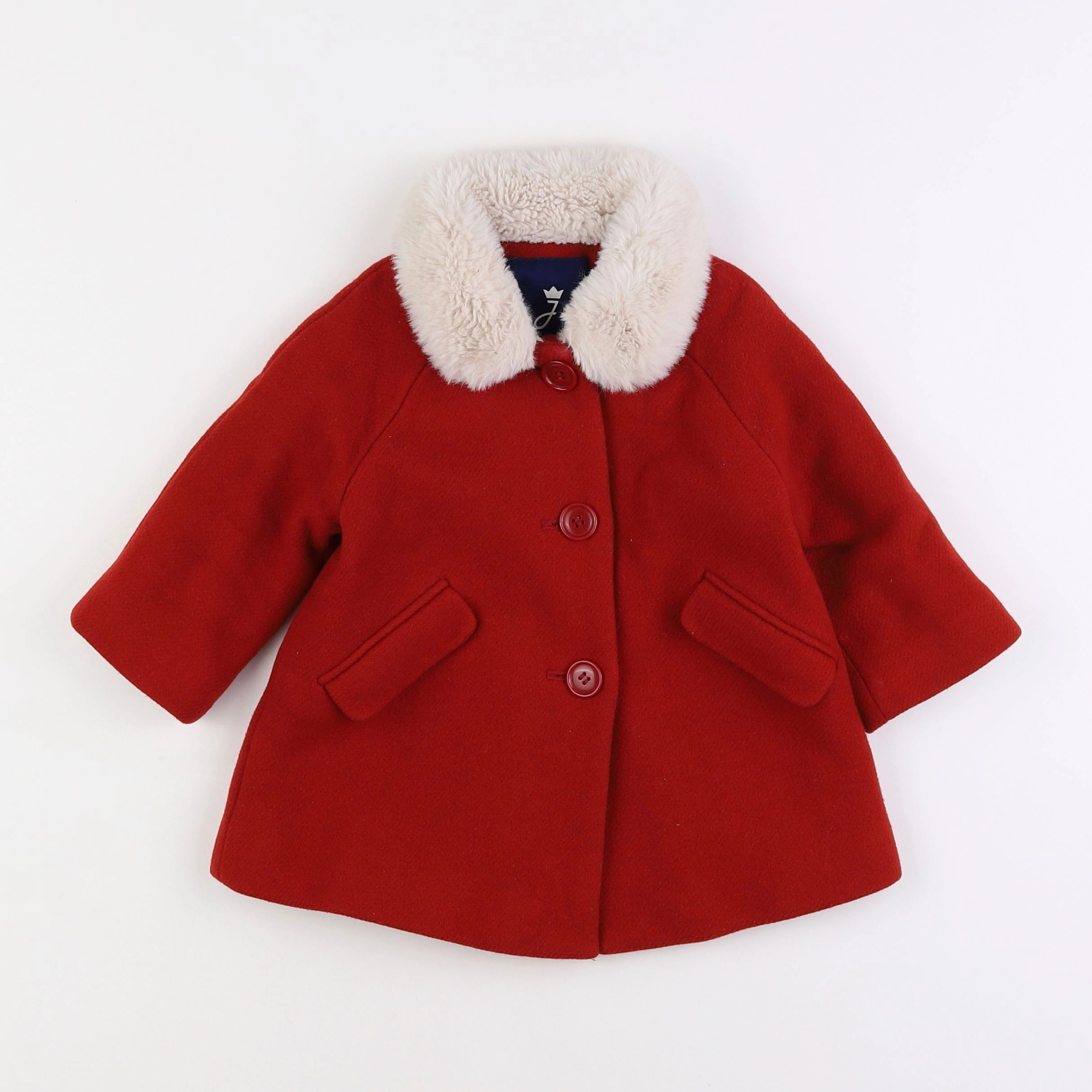 Jacadi - manteau rouge - 18 mois