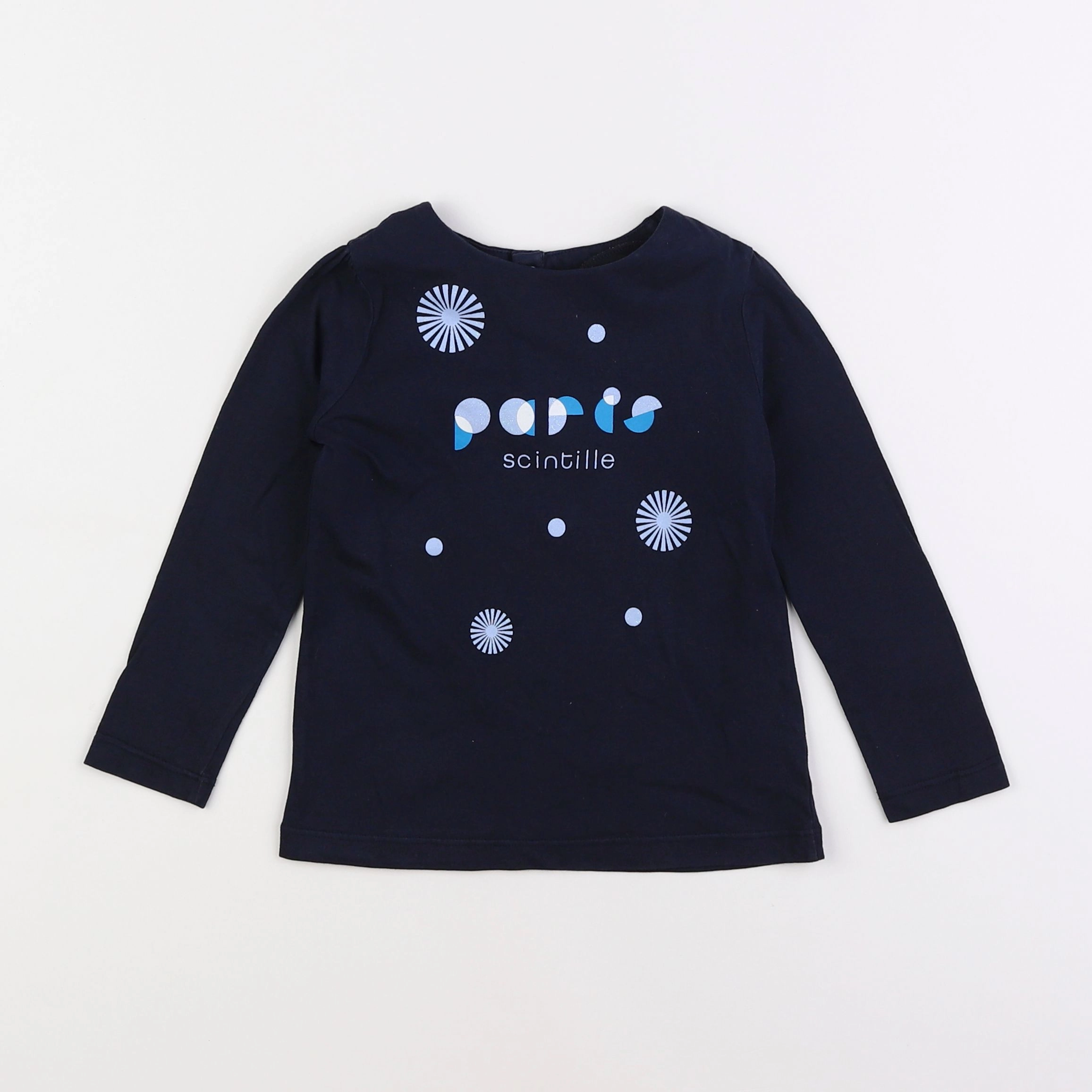 Jacadi - tee-shirt bleu - 4 ans