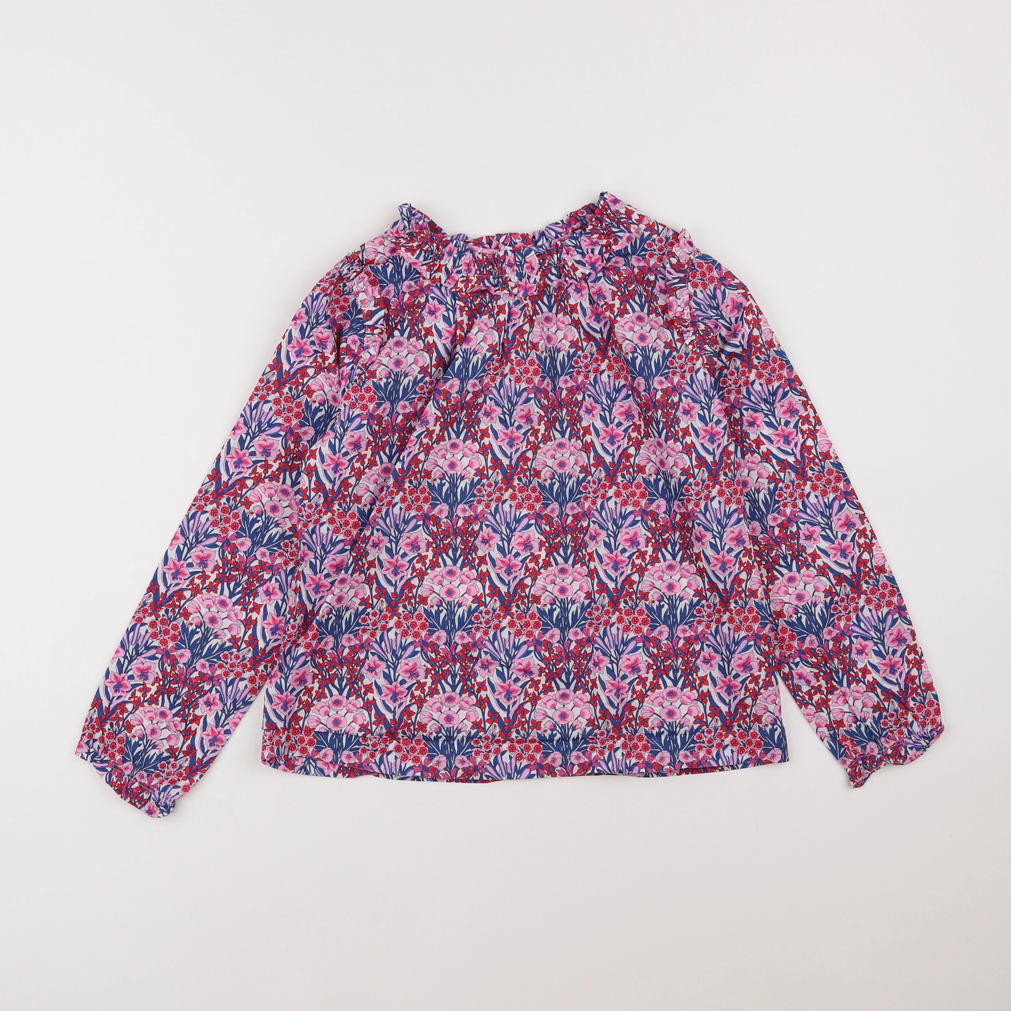 Jacadi - blouse liberty rose - 8 ans