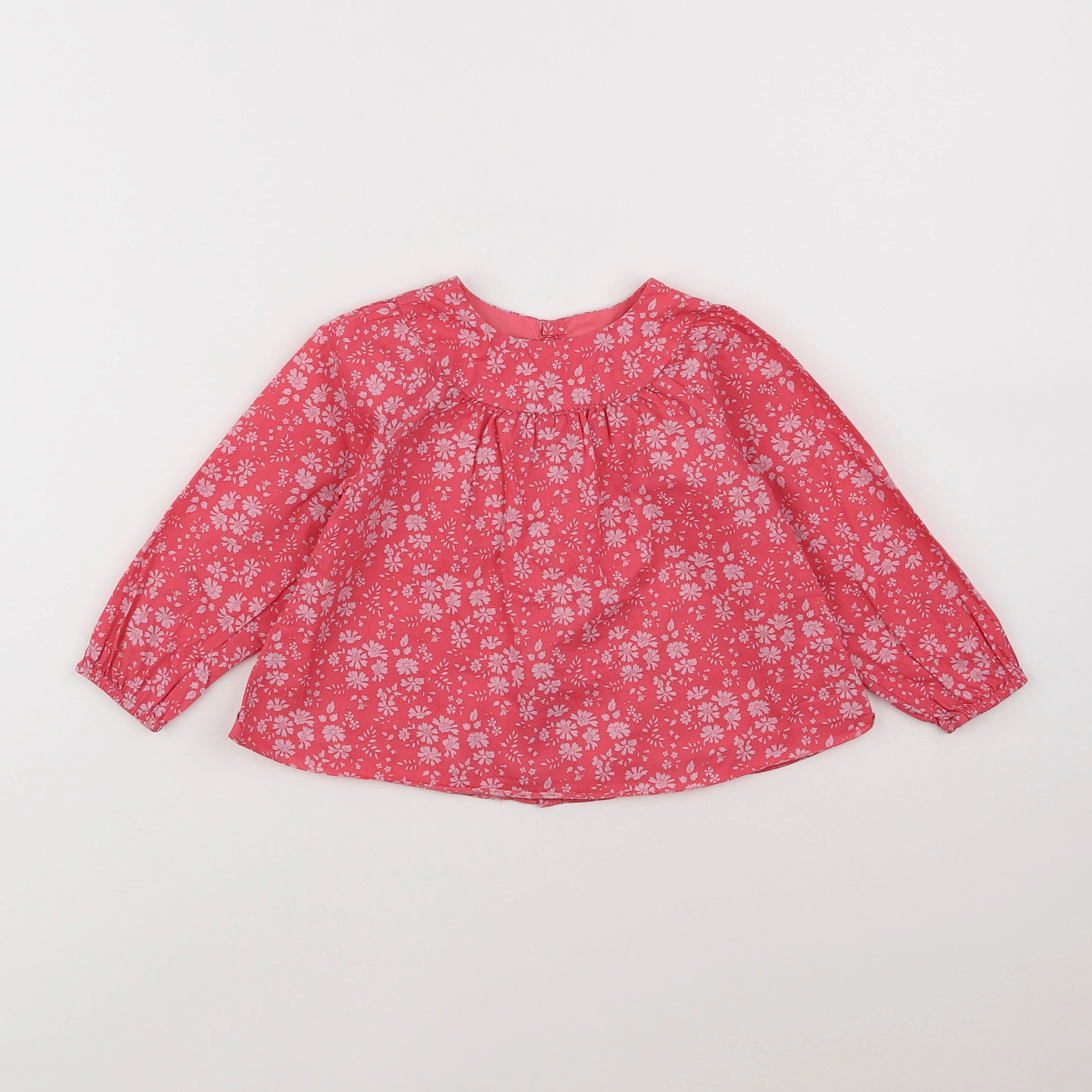 Jacadi - blouse liberty rose - 18 mois