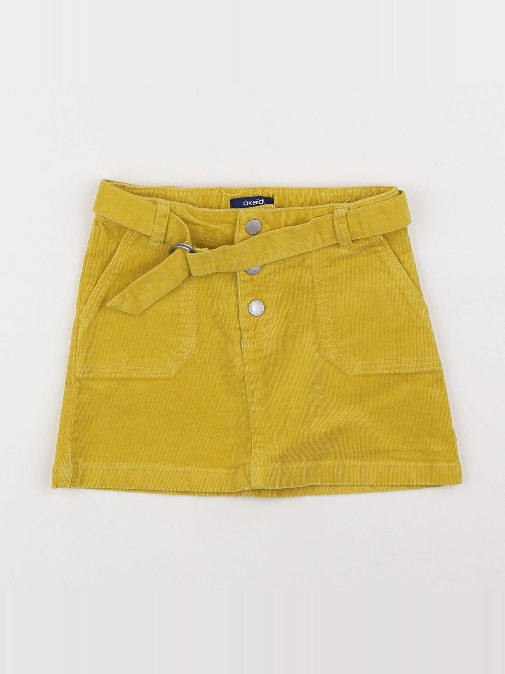 Okaidi - jupe jaune - 4 ans
