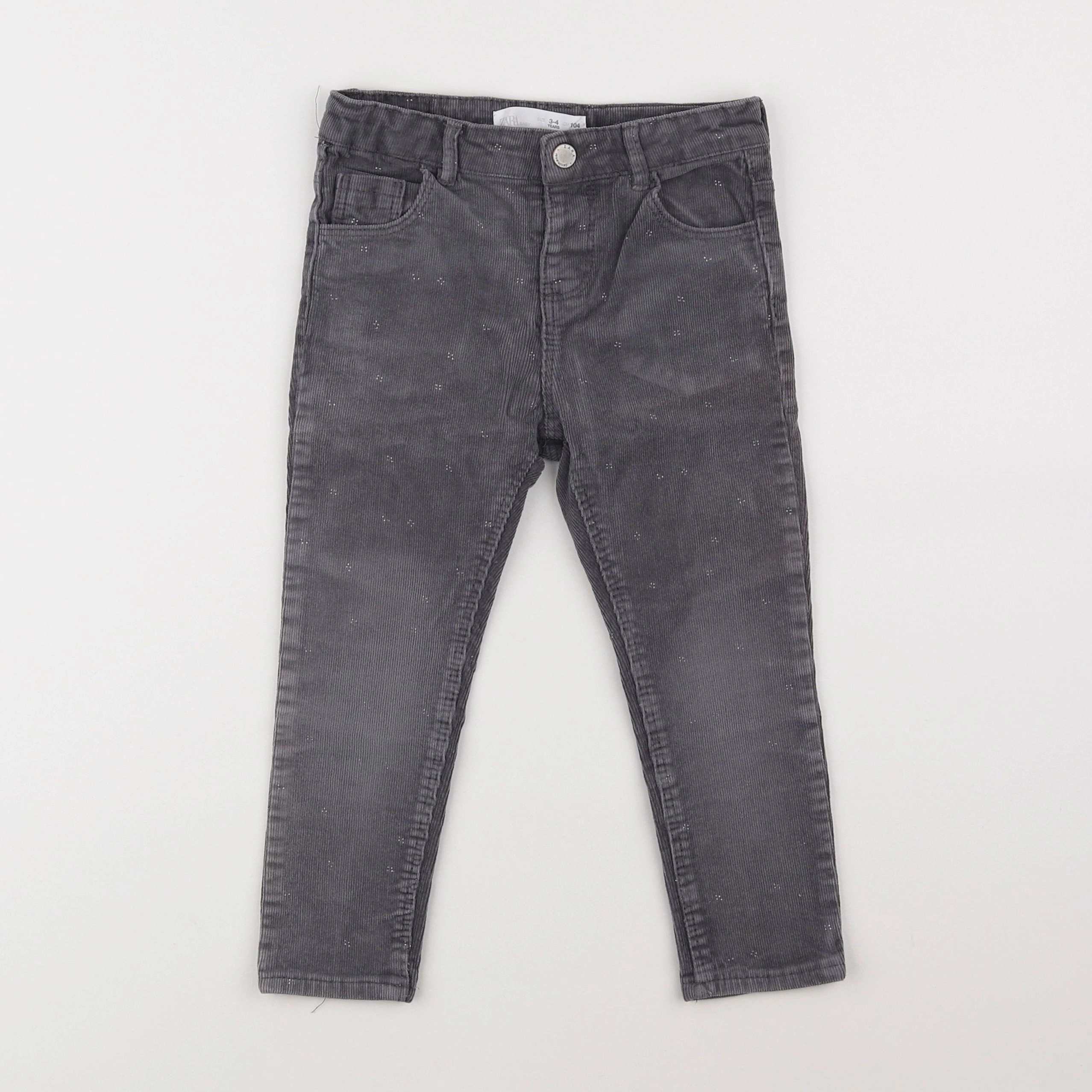 Zara - pantalon gris - 3/4 ans