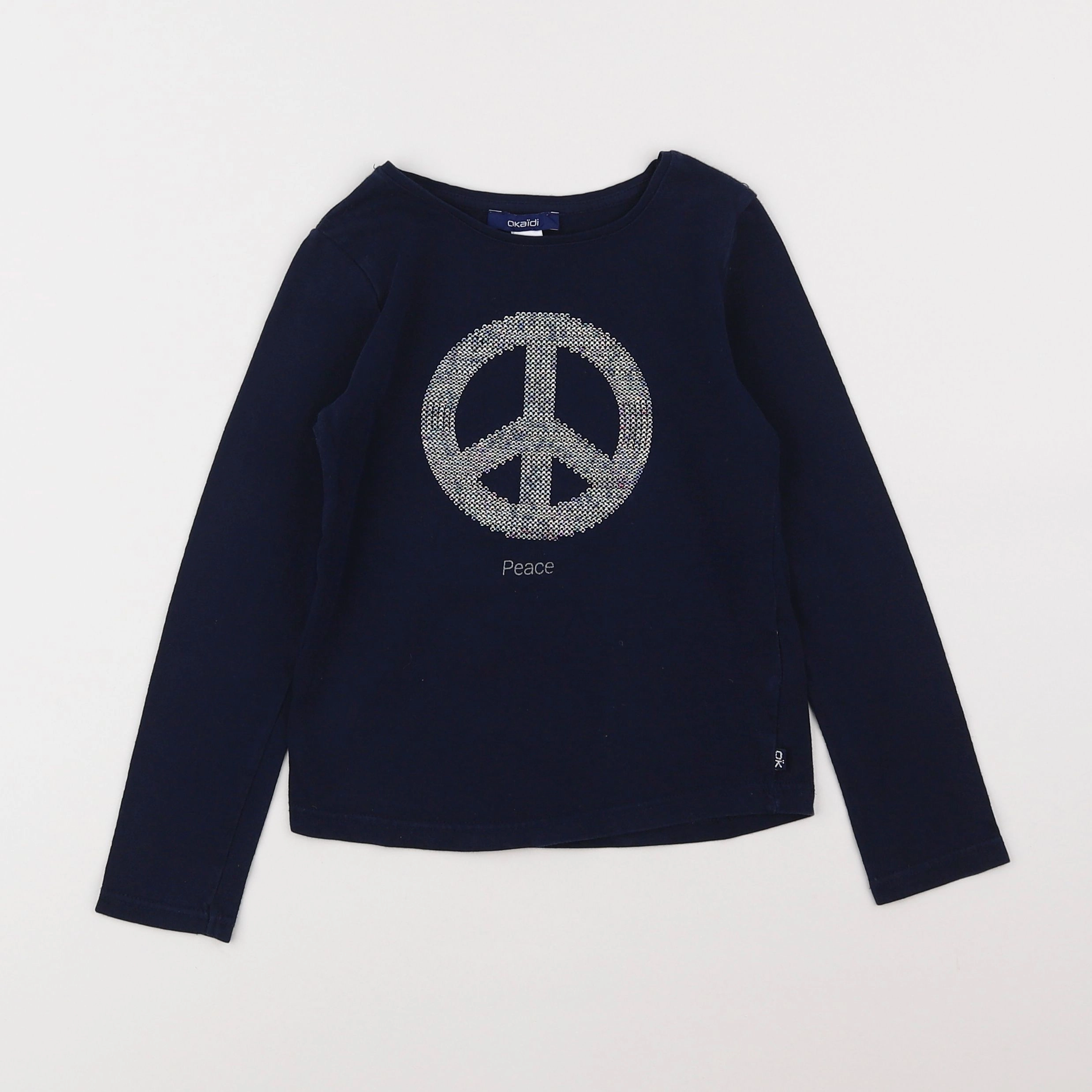 Okaidi - tee-shirt bleu - 4 ans