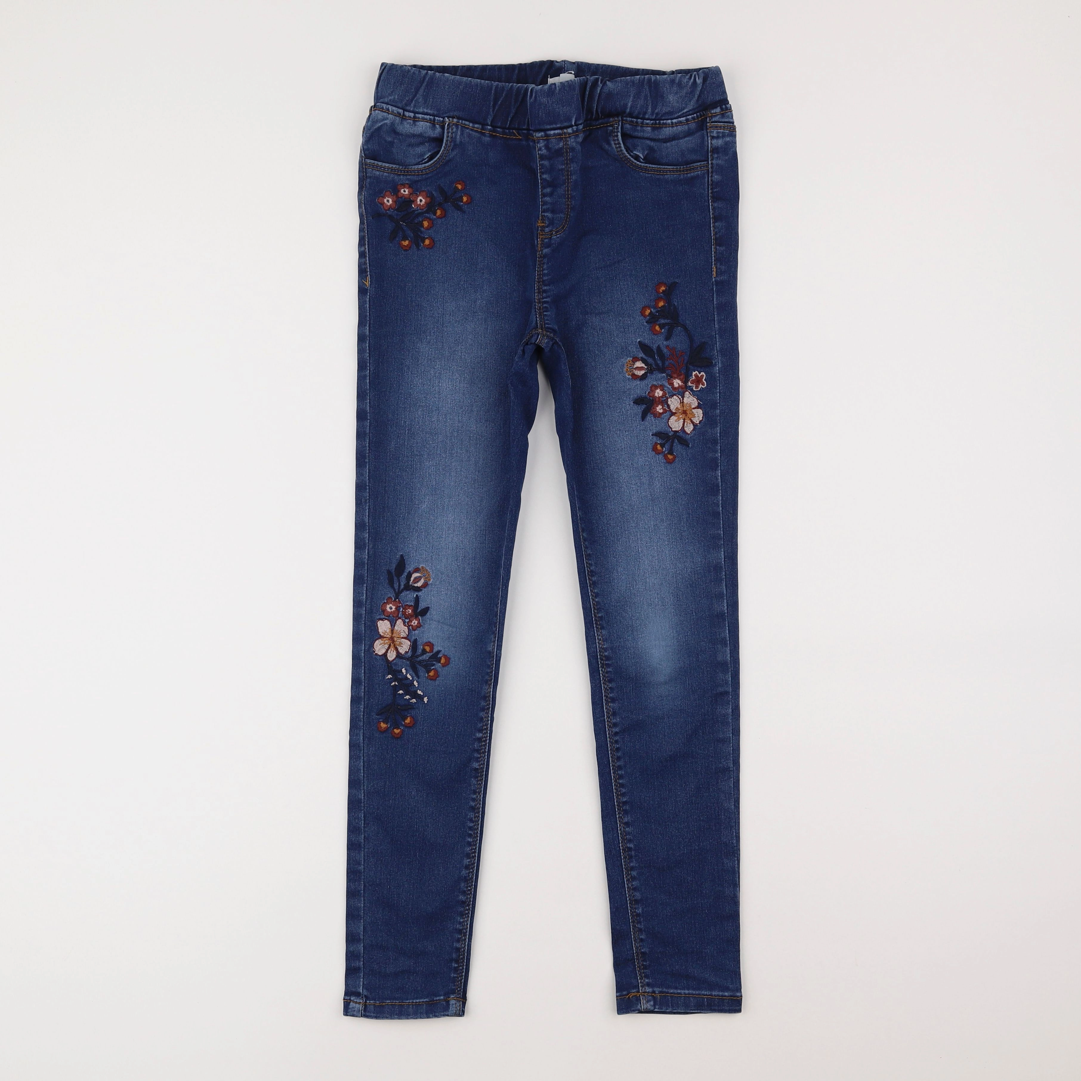 Vertbaudet - jegging bleu - 10 ans