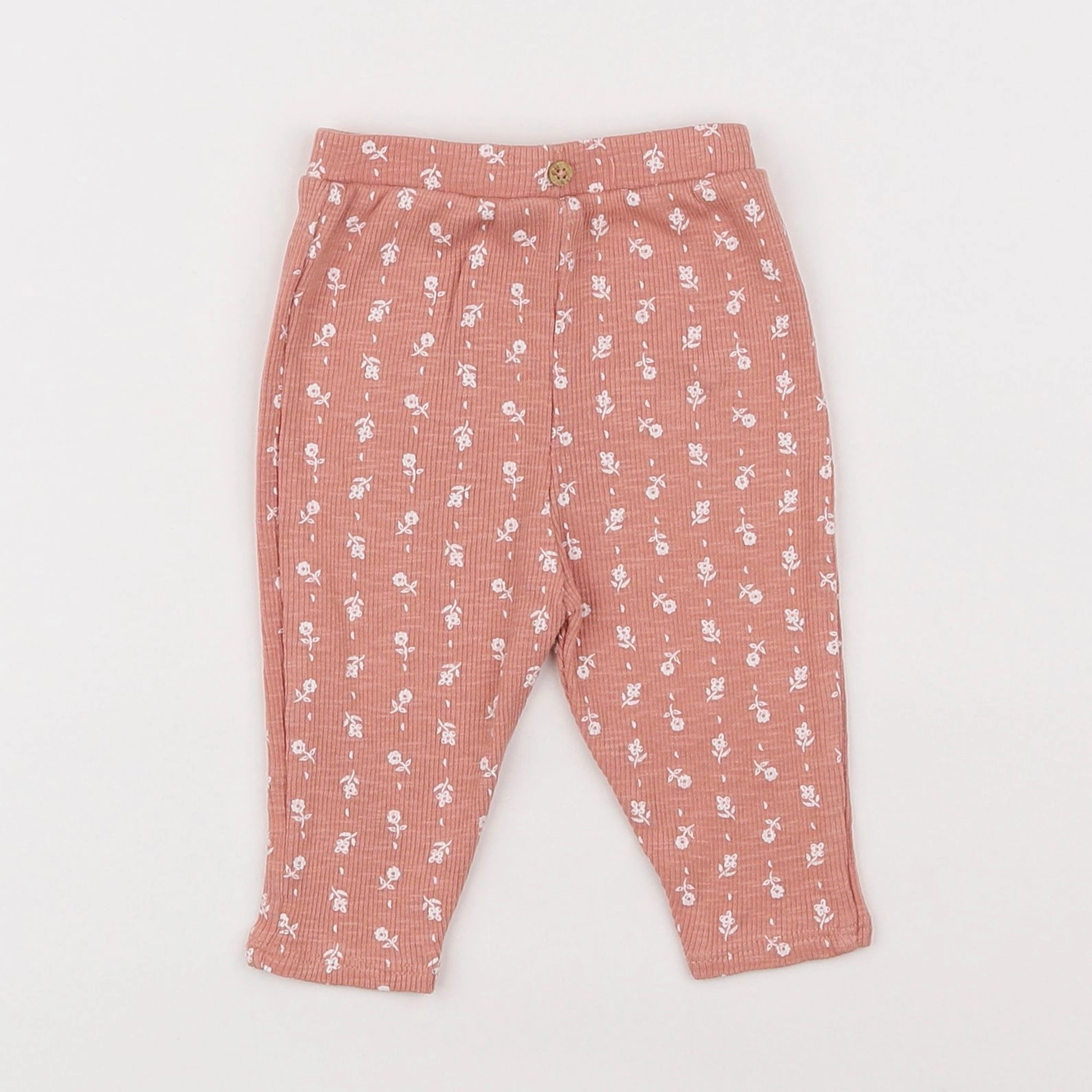 Vertbaudet - legging rose - 3 mois