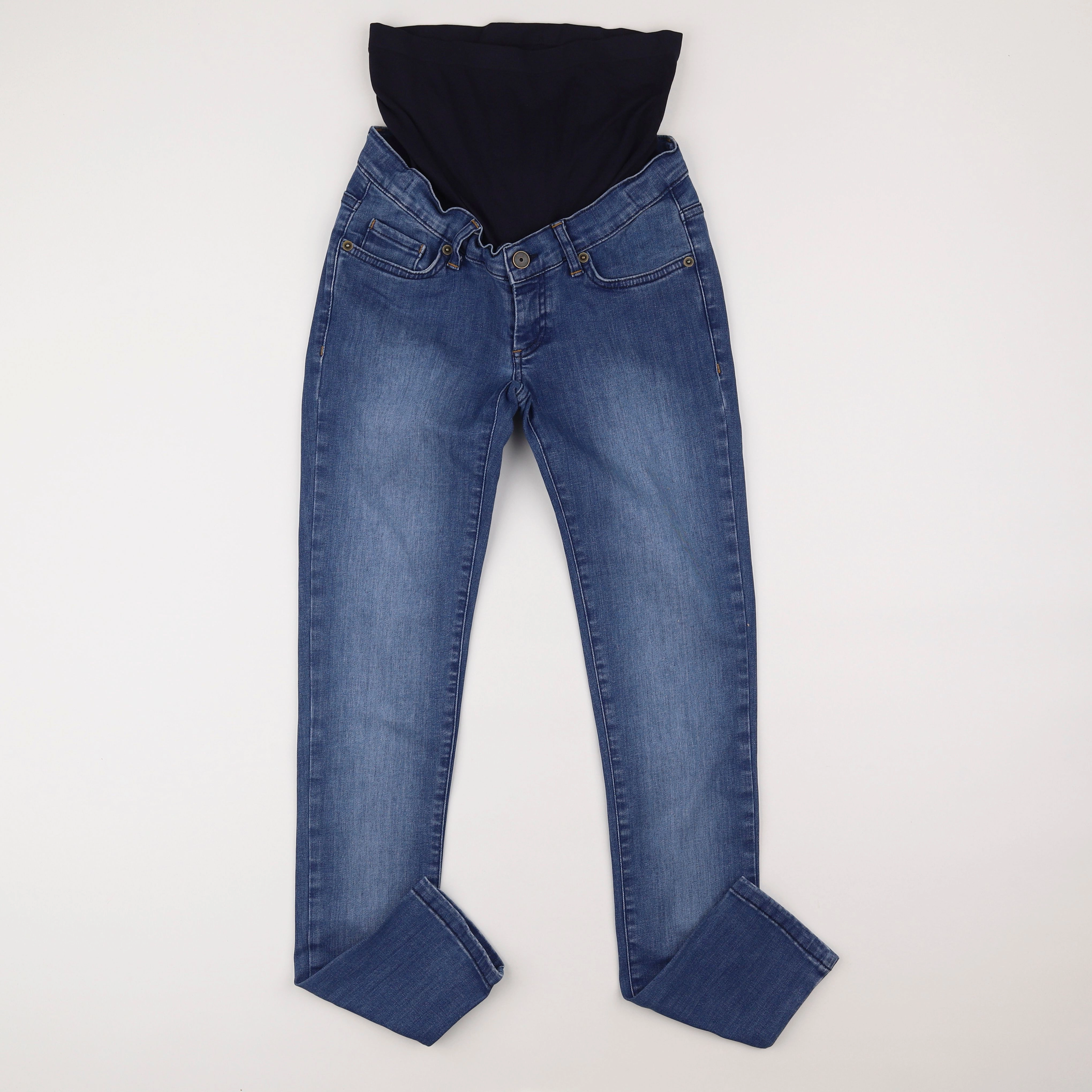 Envie de fraise - jean grossesse bleu - 34