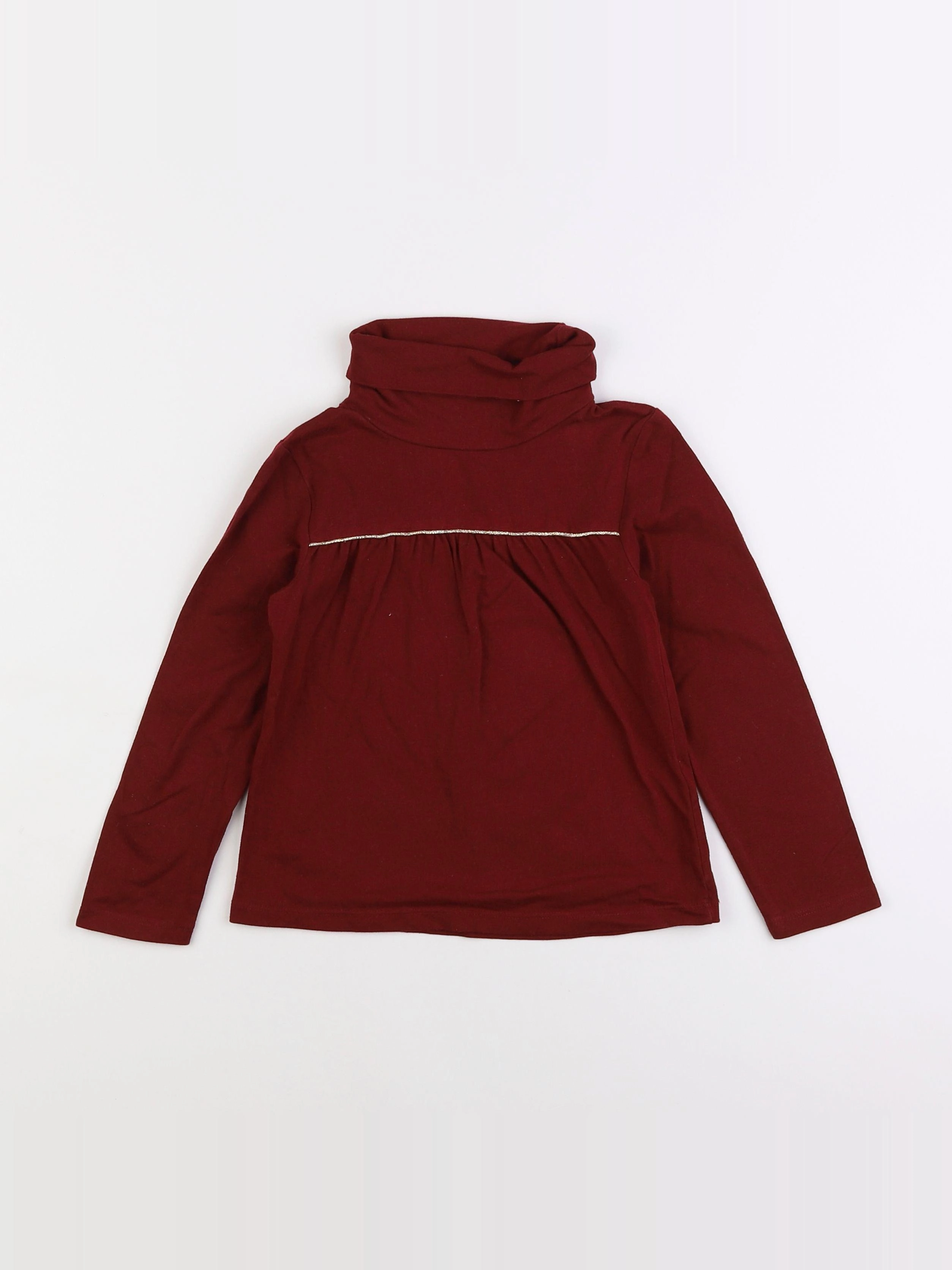 Vertbaudet - sous-pull rouge - 6 ans