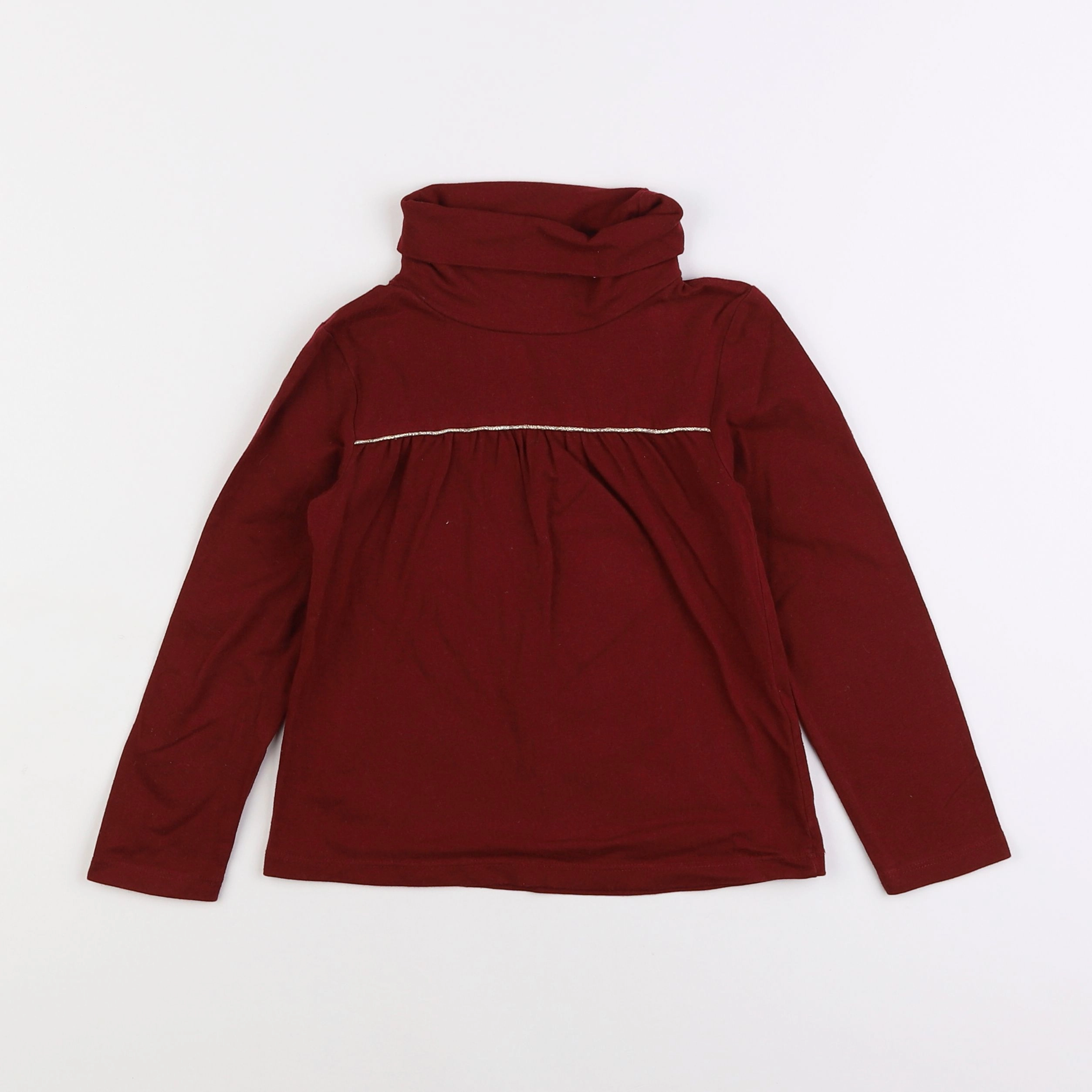 Vertbaudet - sous-pull rouge - 6 ans