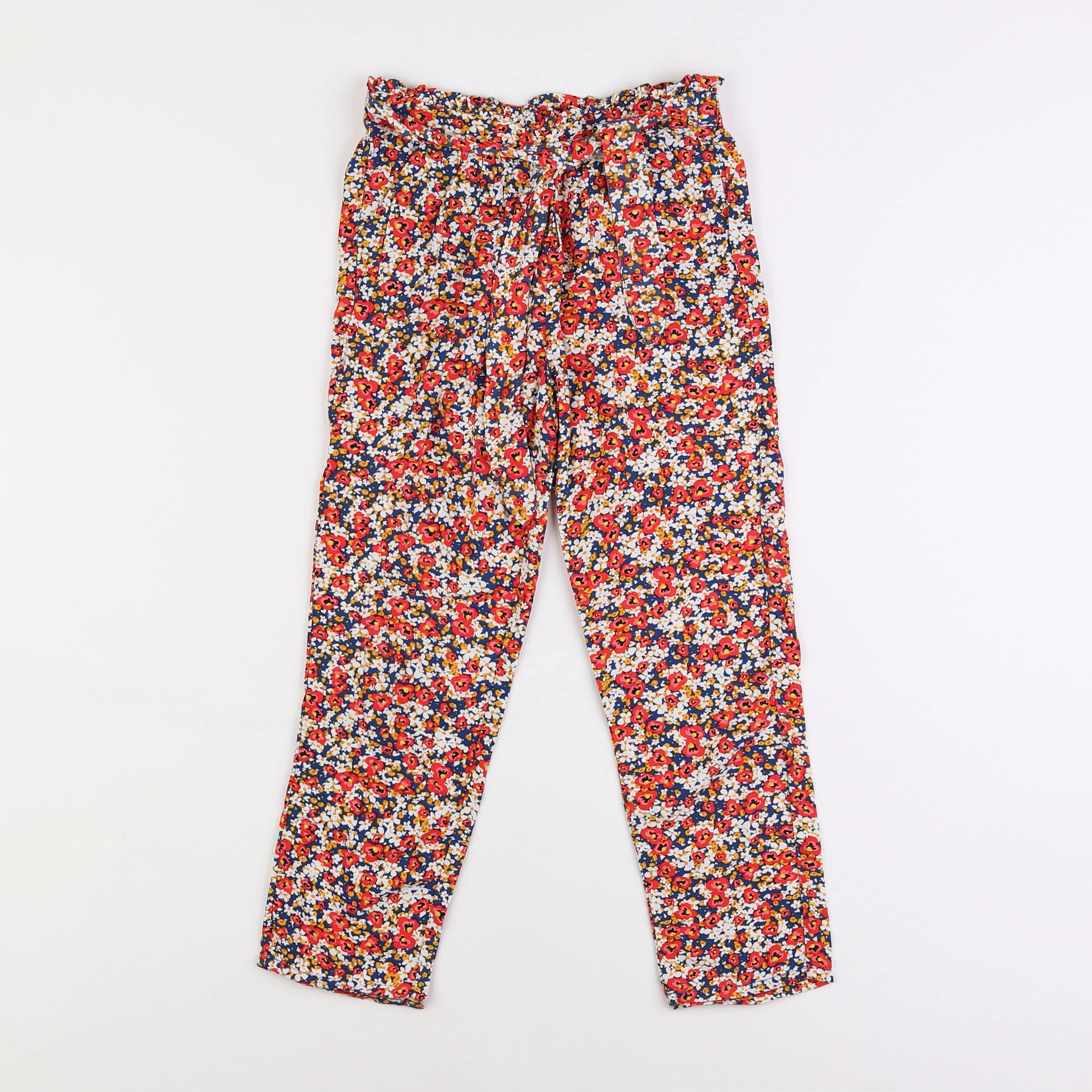 Vertbaudet - pantalon multicolore - 7 ans