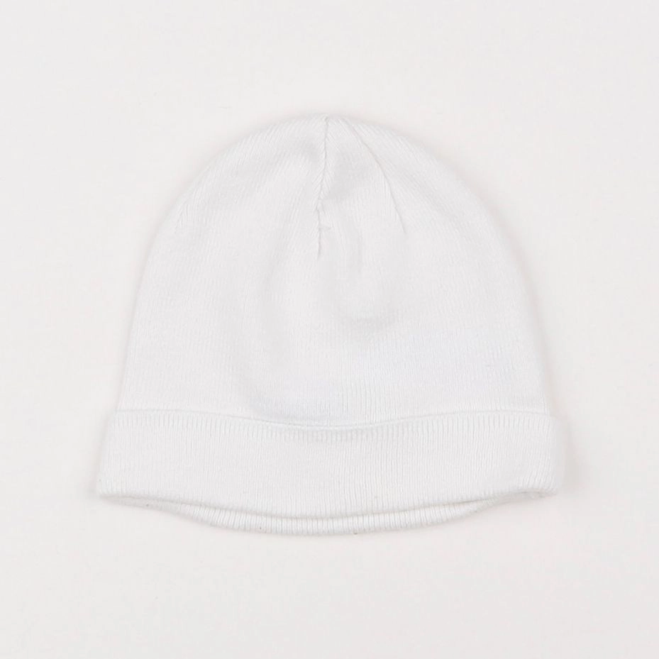 Vertbaudet - bonnet de naissance blanc - 0/1 mois