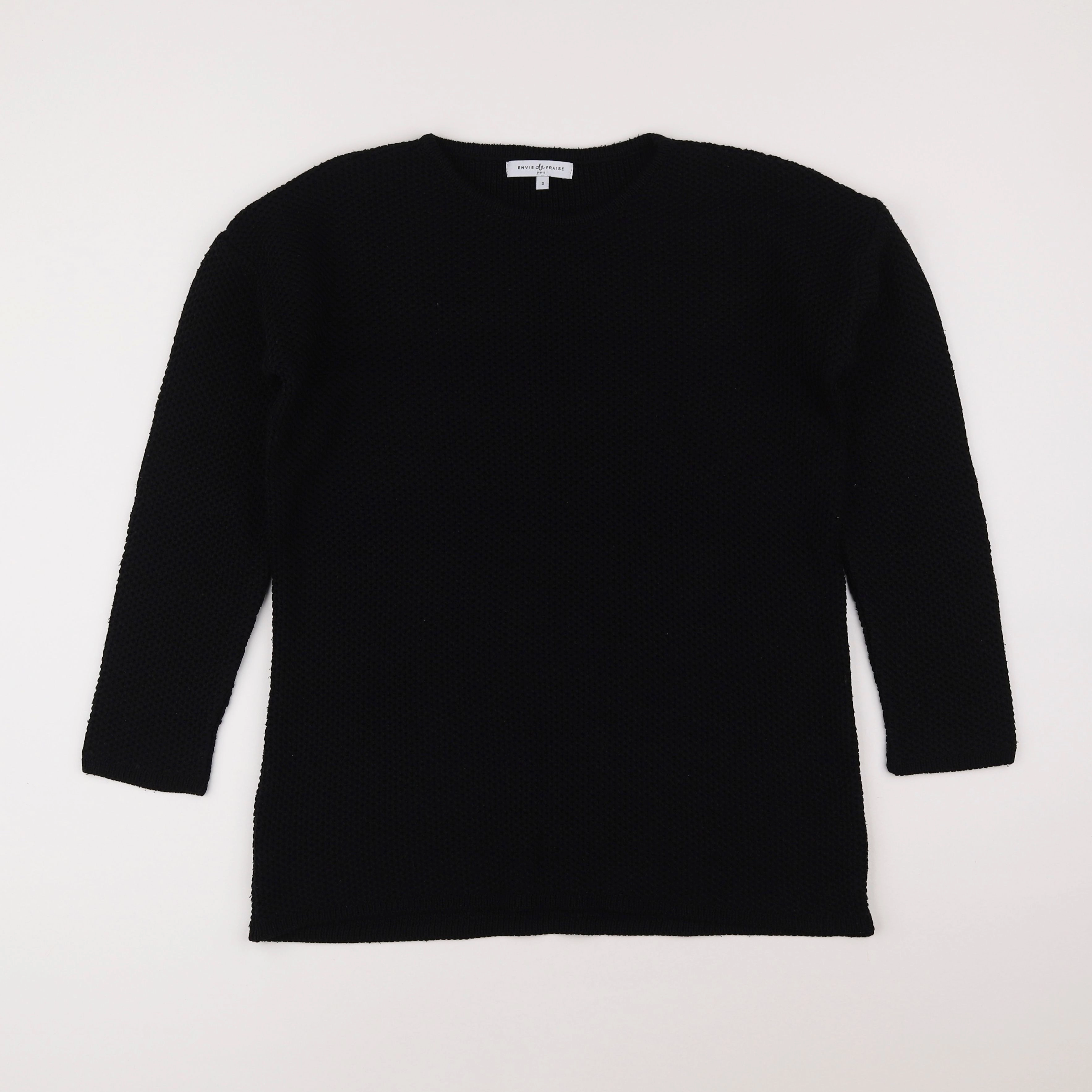 Envie de fraise - pull grossesse noir - 34 à 36
