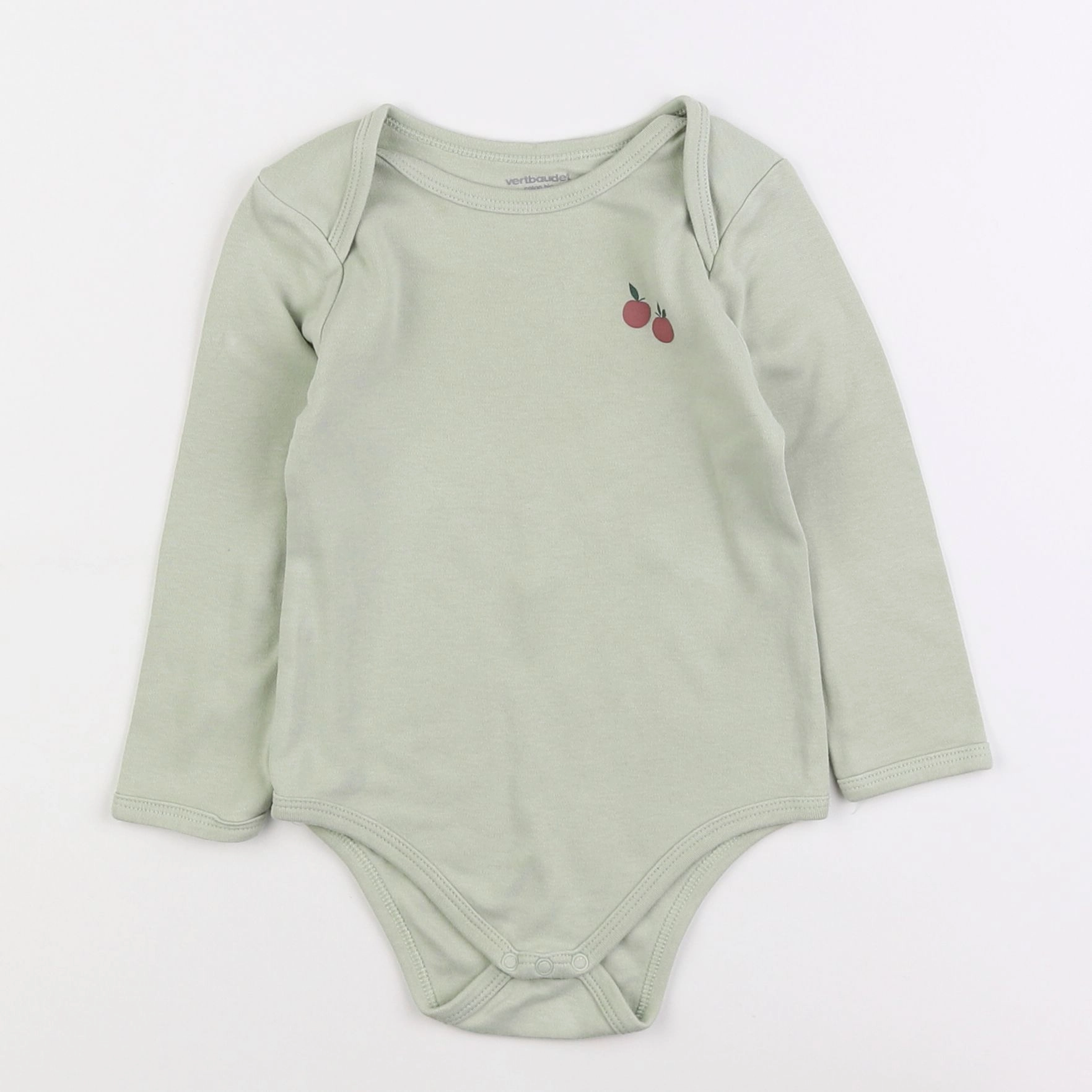 Vertbaudet - body vert - 2 ans