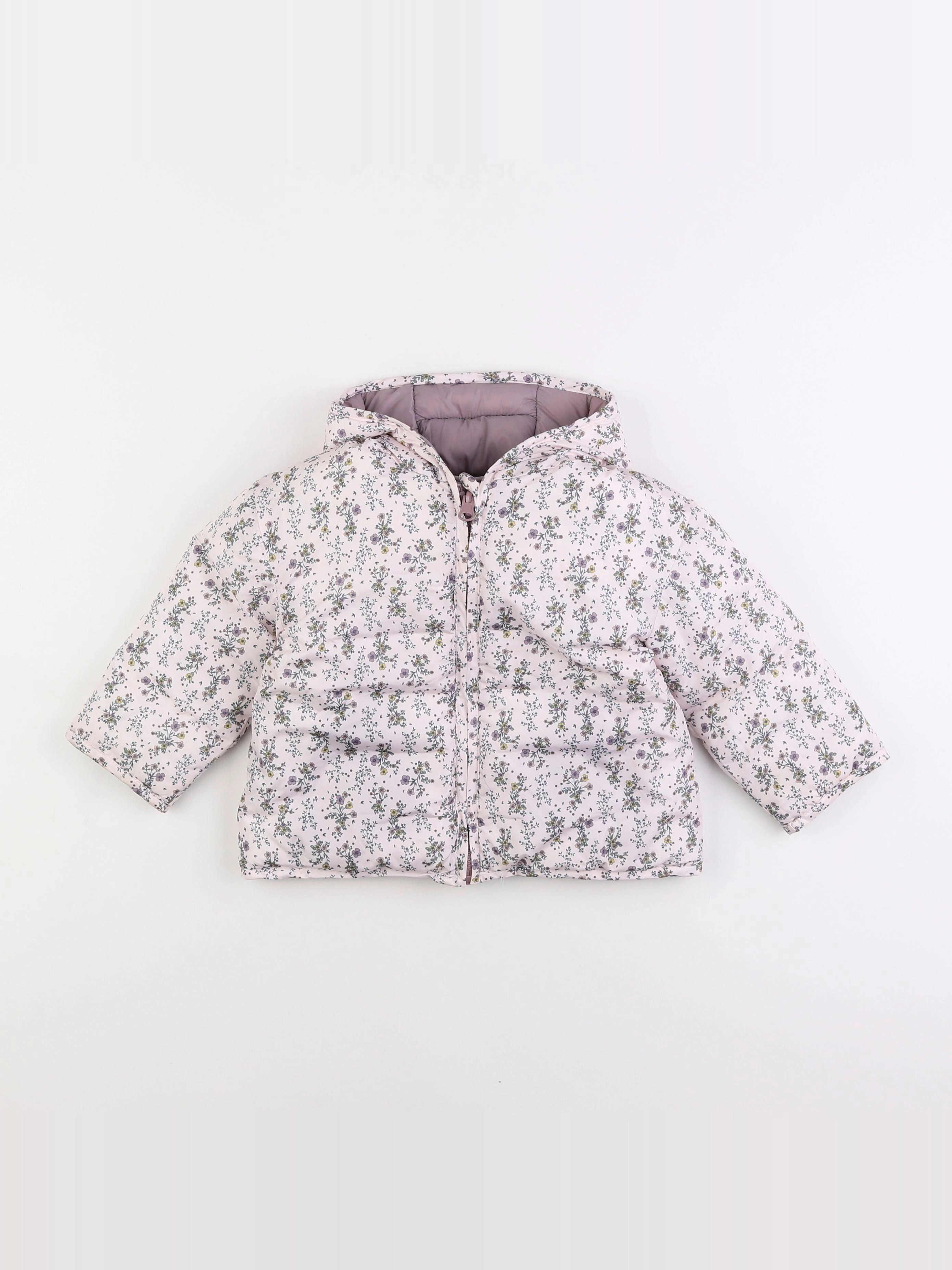 Vertbaudet - doudoune multicolore - 2 ans
