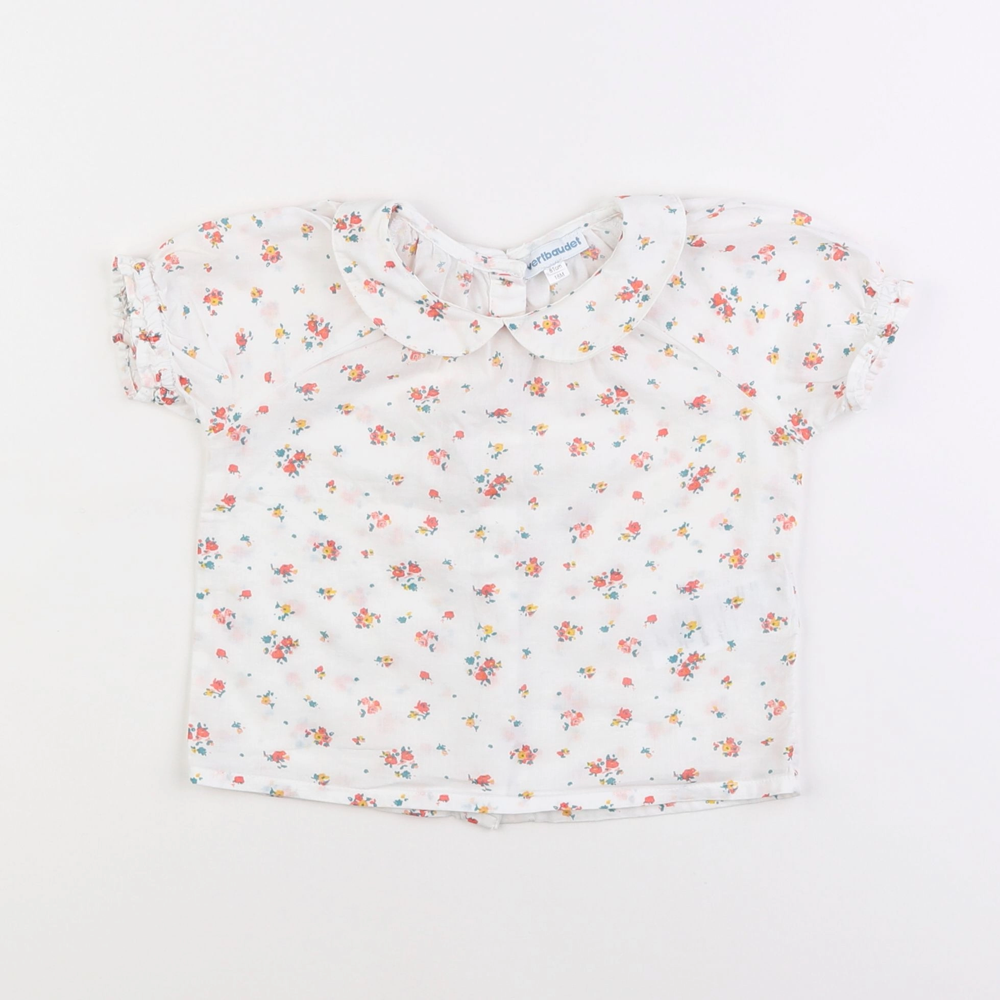 Vertbaudet - tee-shirt multicolore - 18 mois