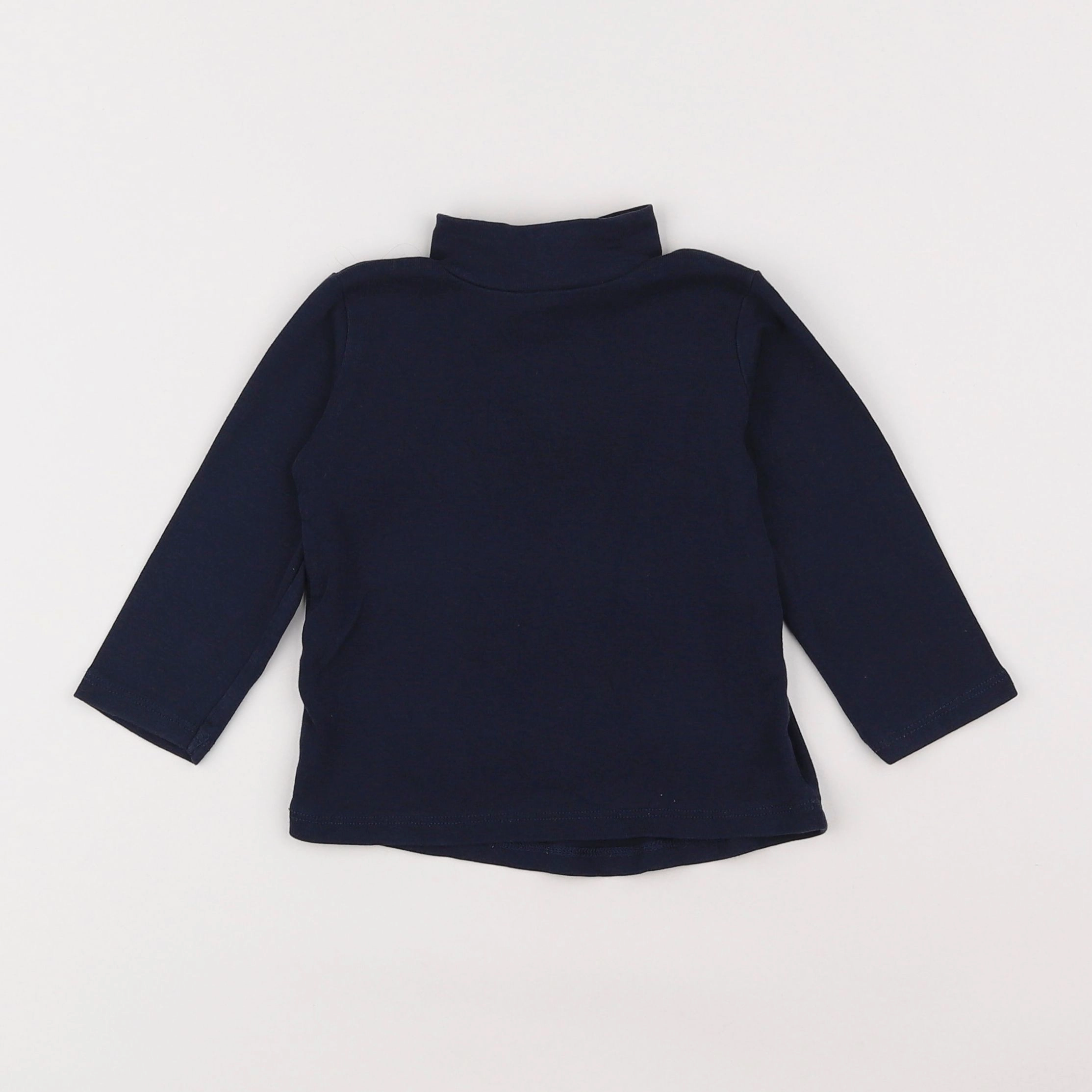 Zara - sous-pull bleu - 9/12 mois