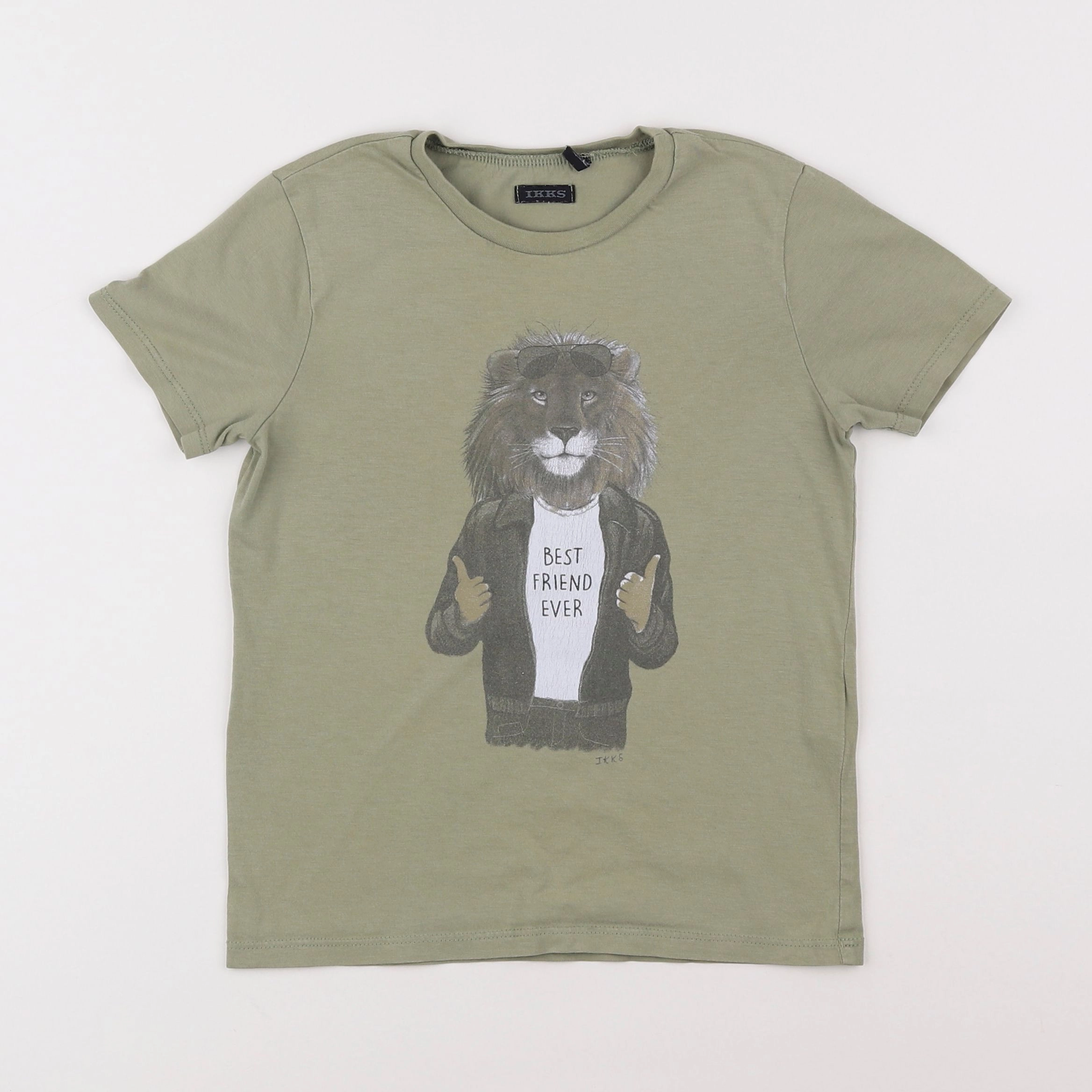 IKKS - tee-shirt vert - 6 ans