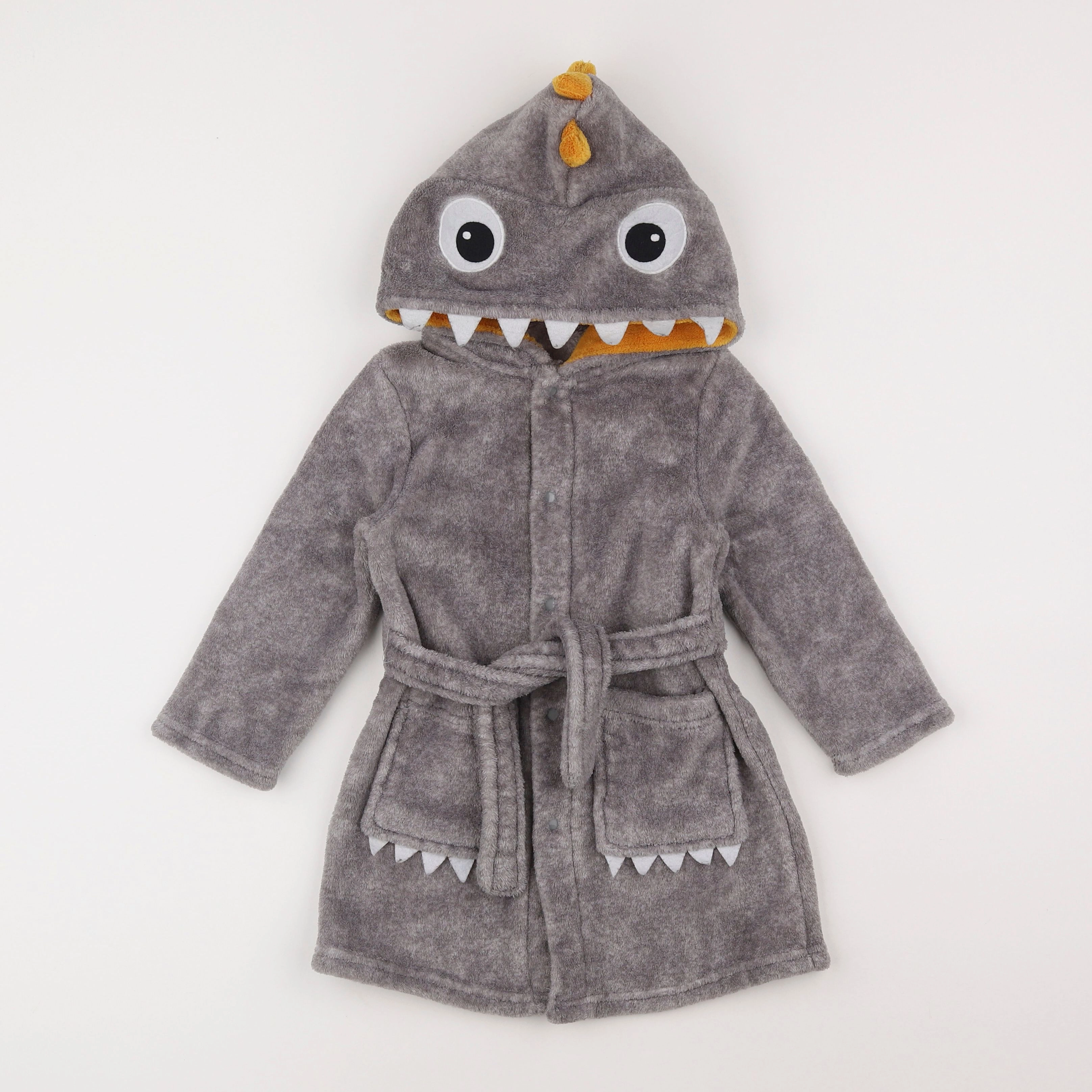 Vertbaudet - robe de chambre gris - 4 ans