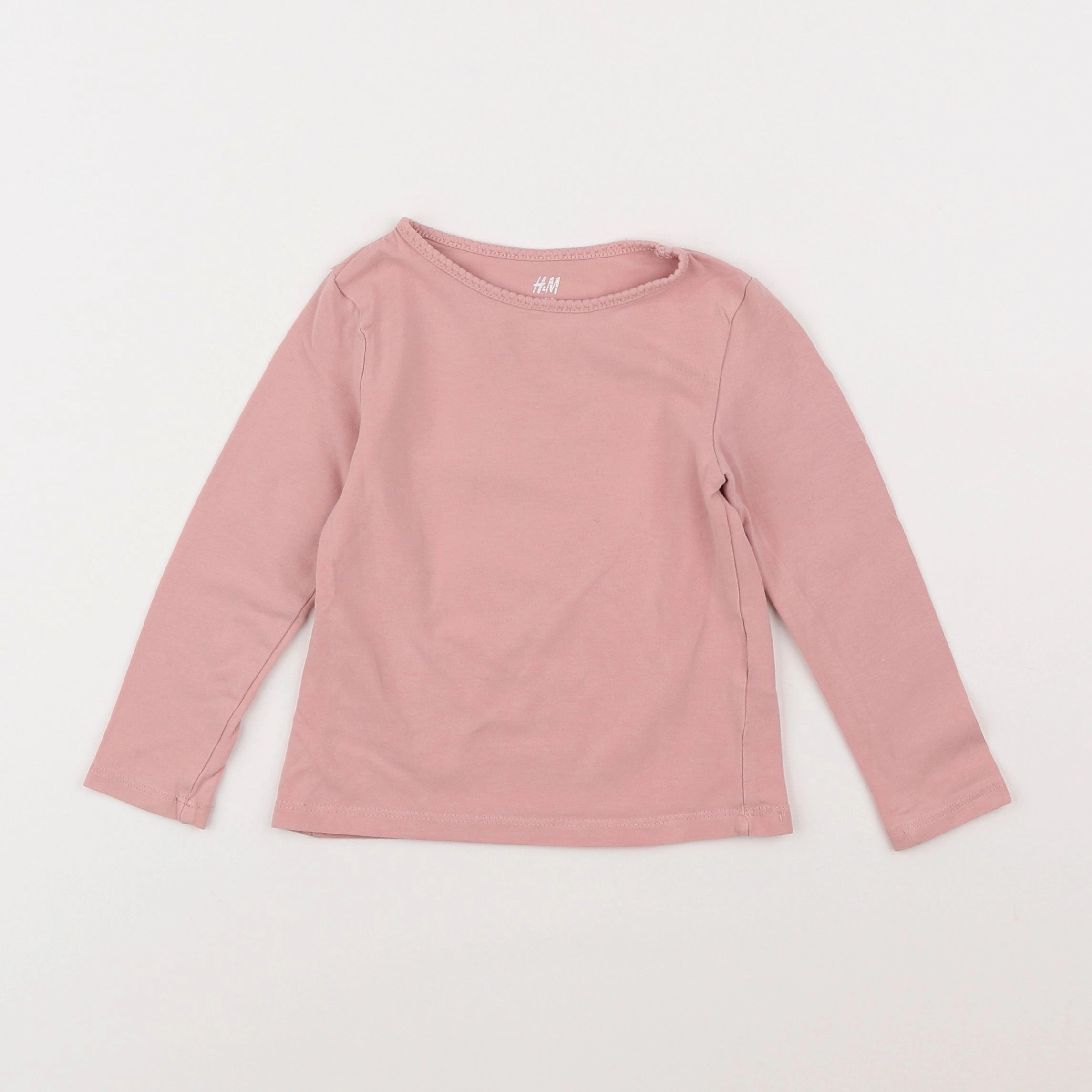 H&M - tee-shirt rose - 18 mois à 2 ans