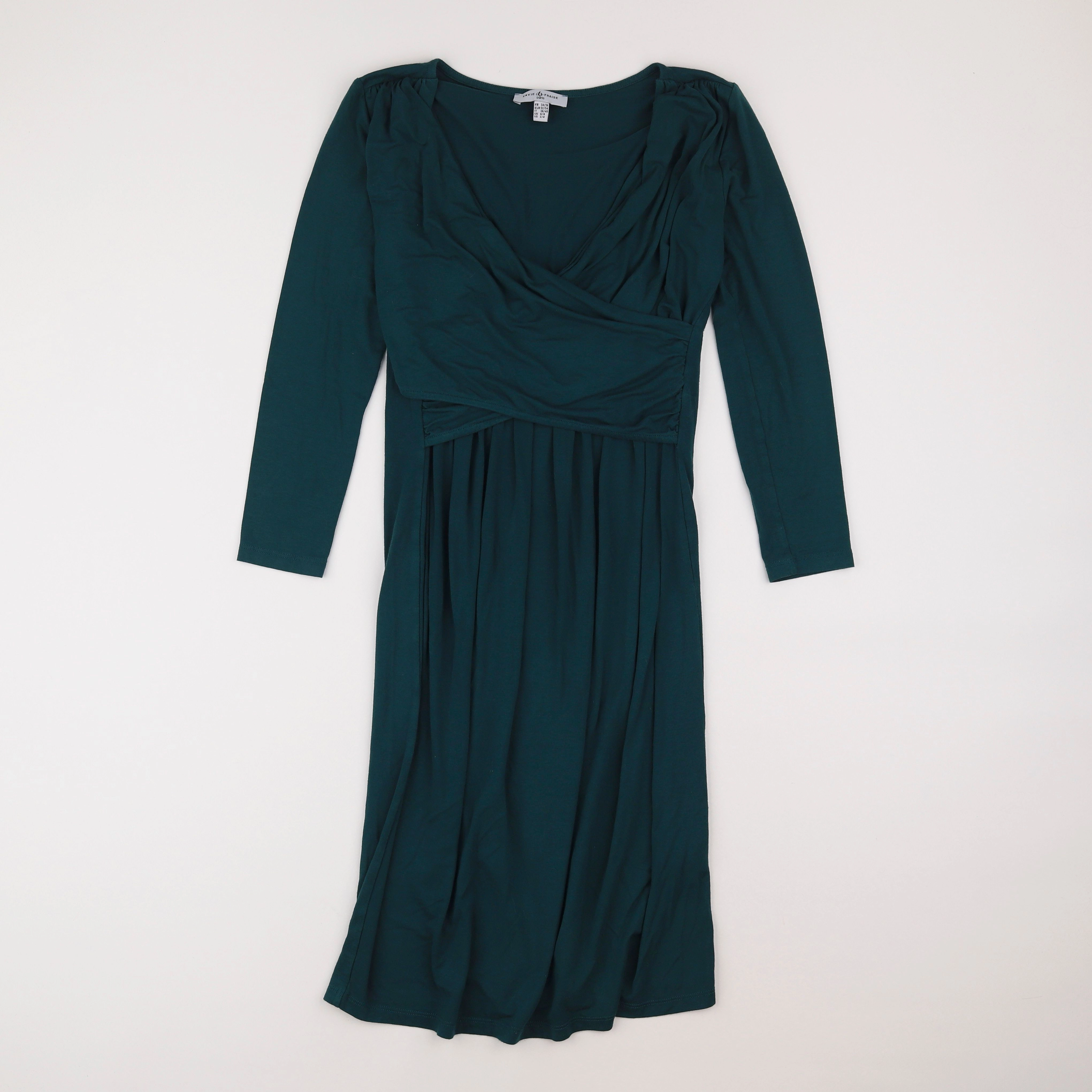 Envie de fraise - robe grossesse vert - 34 à 36