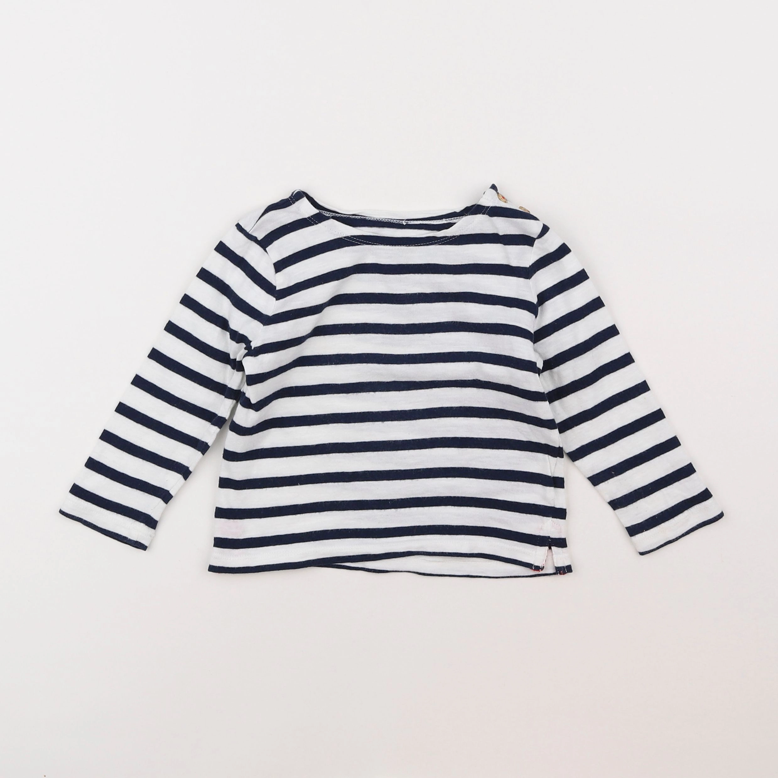 Boutchou - tee-shirt bleu - 18 mois