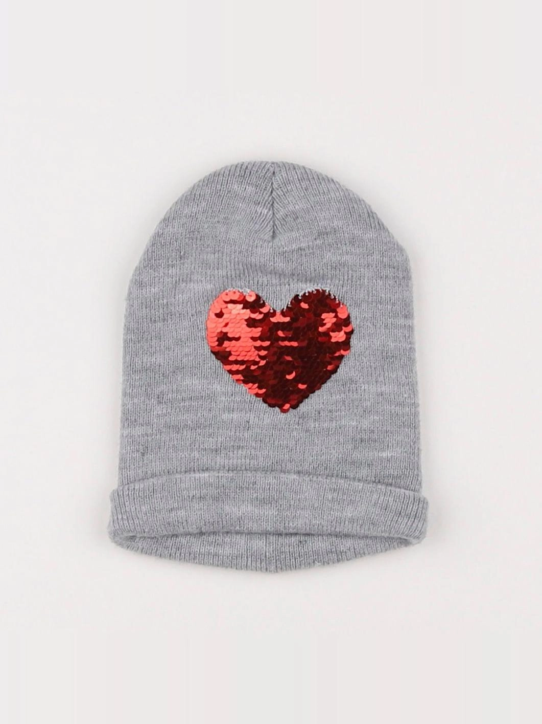 Vertbaudet - bonnet gris - 2/3 ans