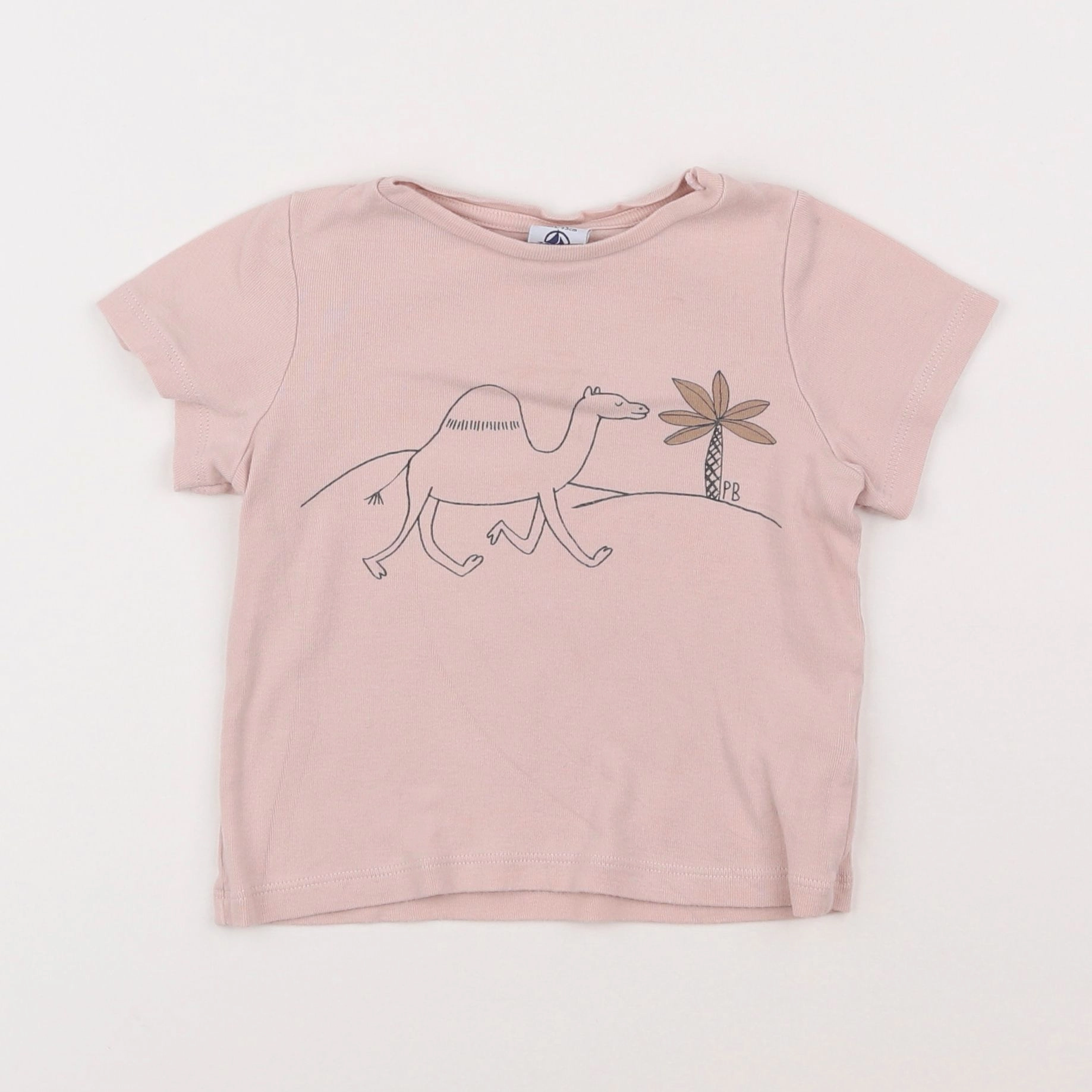 Petit Bateau - maillot de corps rose - 3 ans