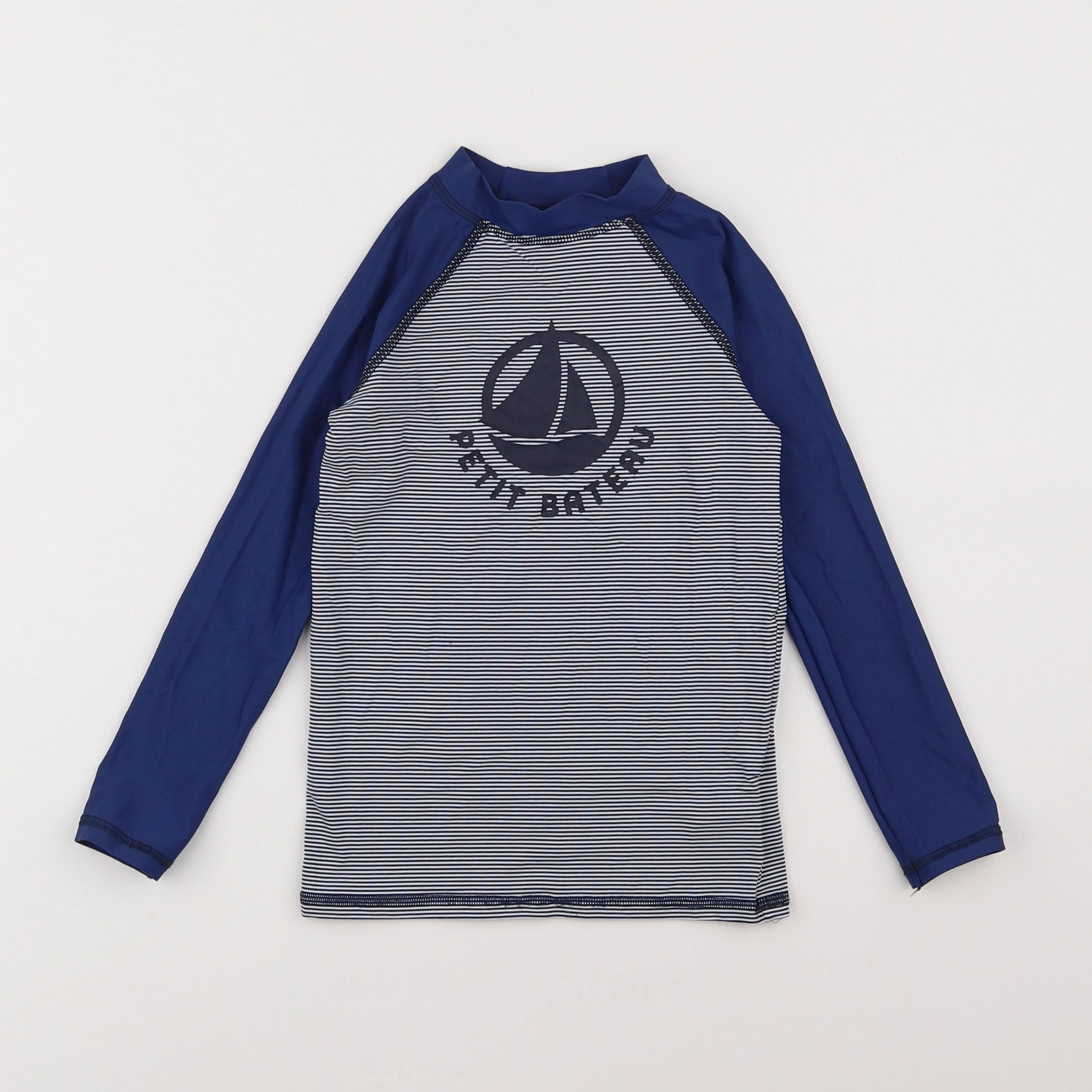 Petit Bateau - tee-shirt de bain bleu - 6 ans