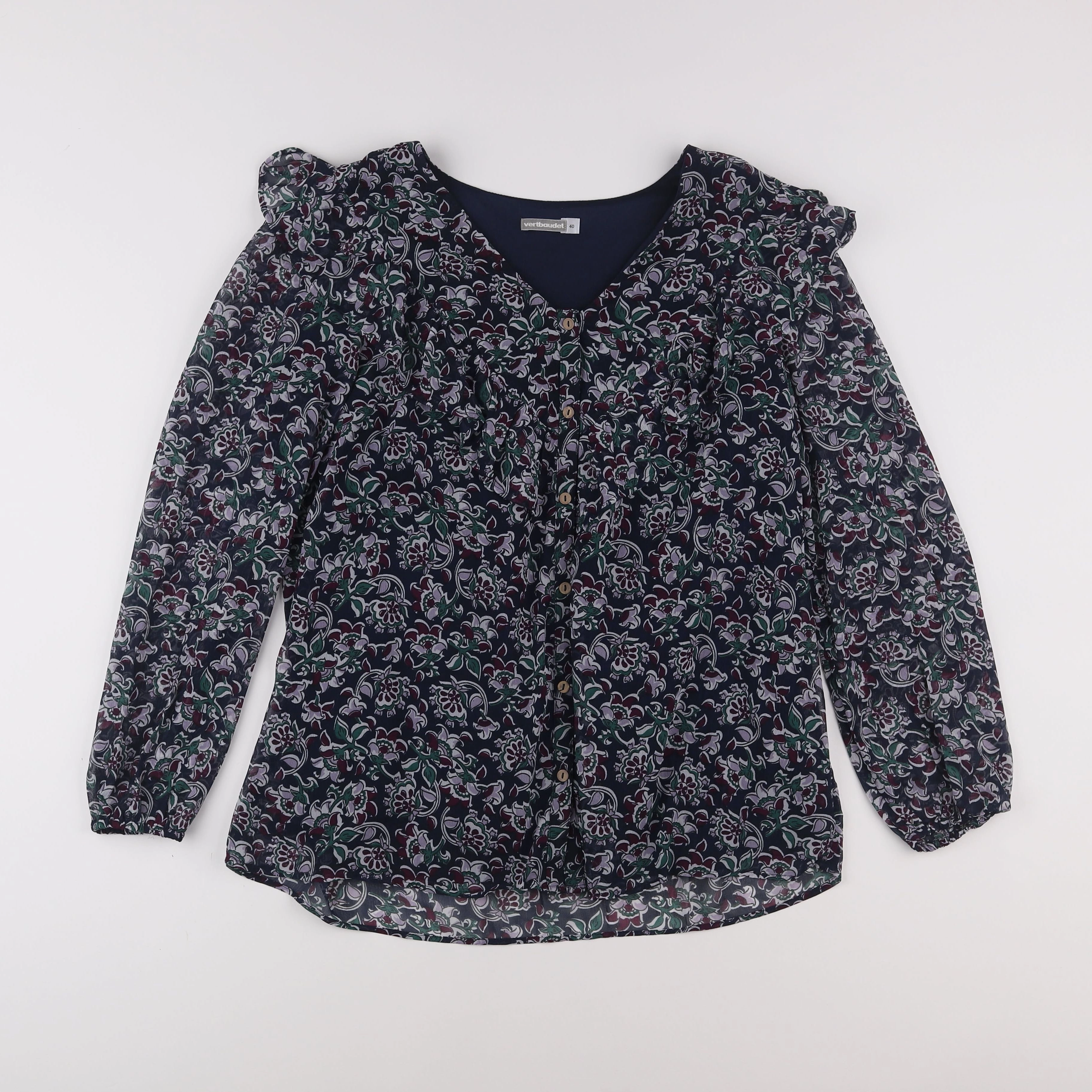 Vertbaudet - blouse grossesse multicolore - 40