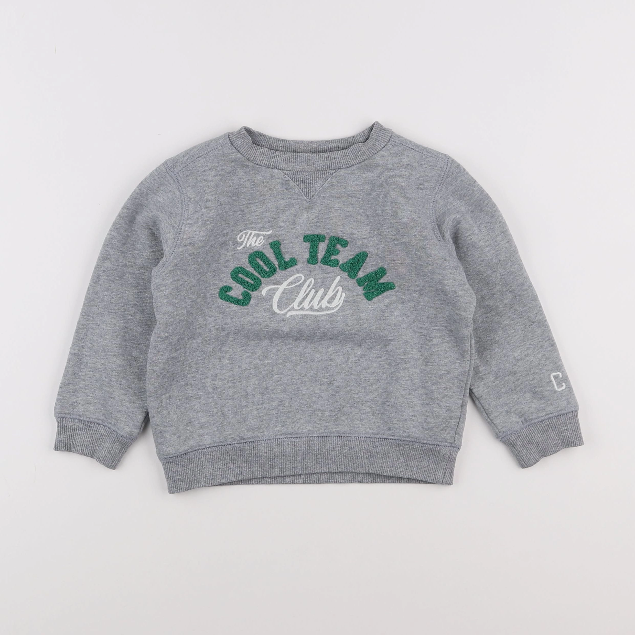 Cyrillus - sweat gris - 3 ans