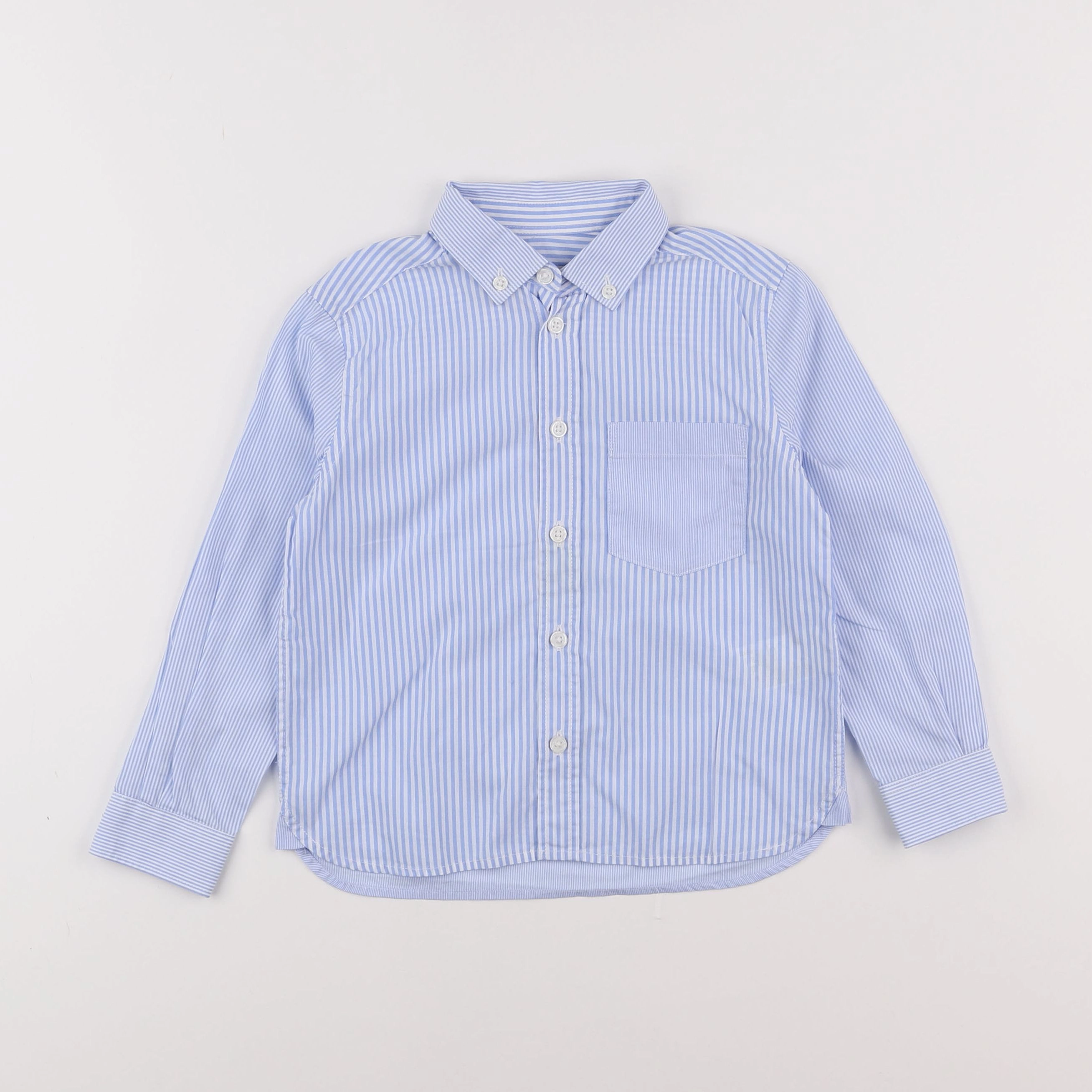 Cyrillus - chemise bleu - 4 ans