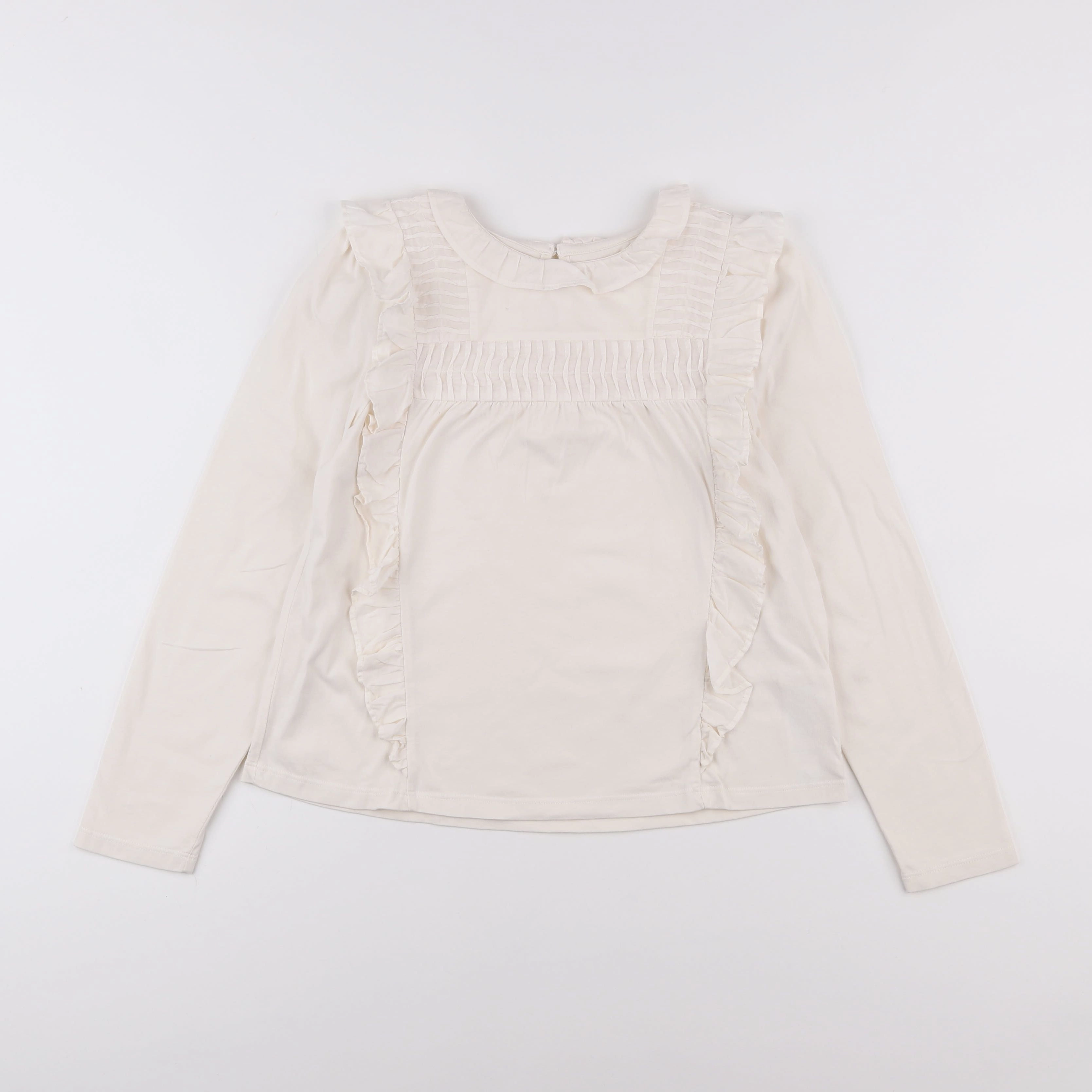 Cyrillus - blouse blanc - 10 ans