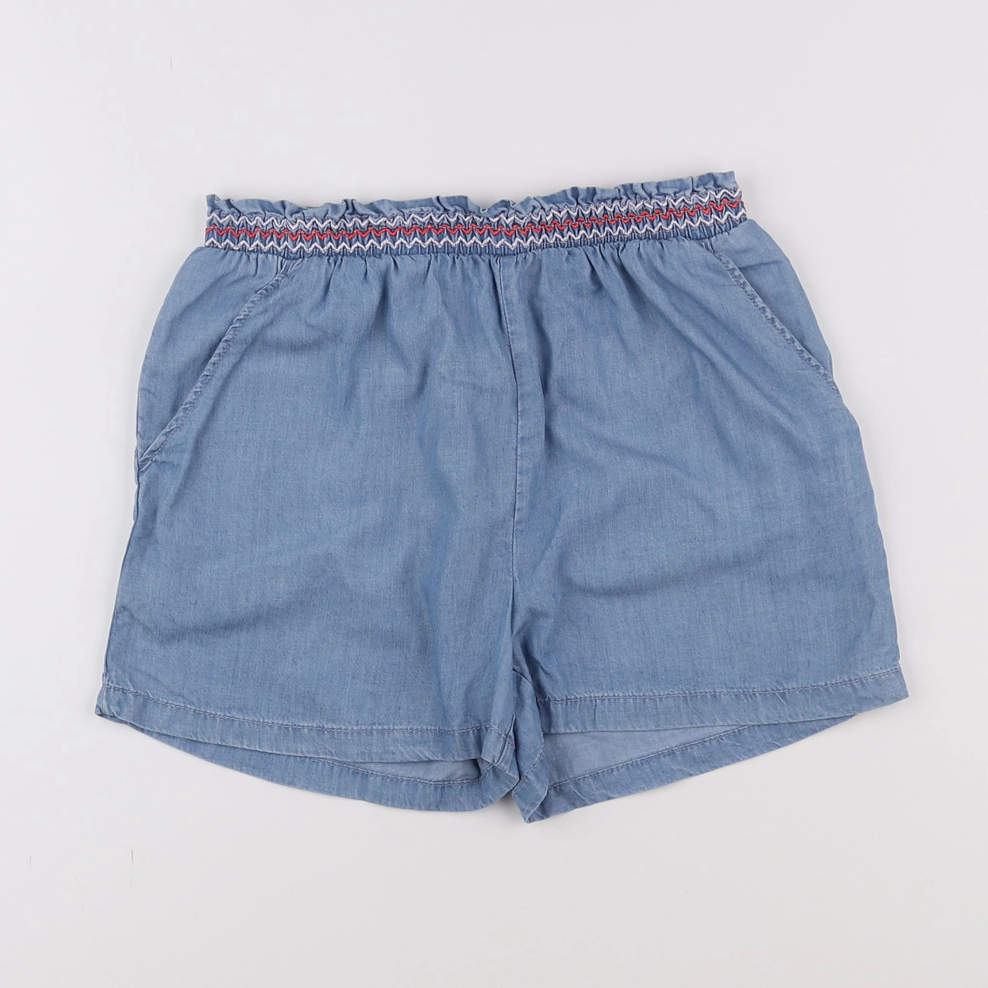 Okaidi - short bleu - 9 ans