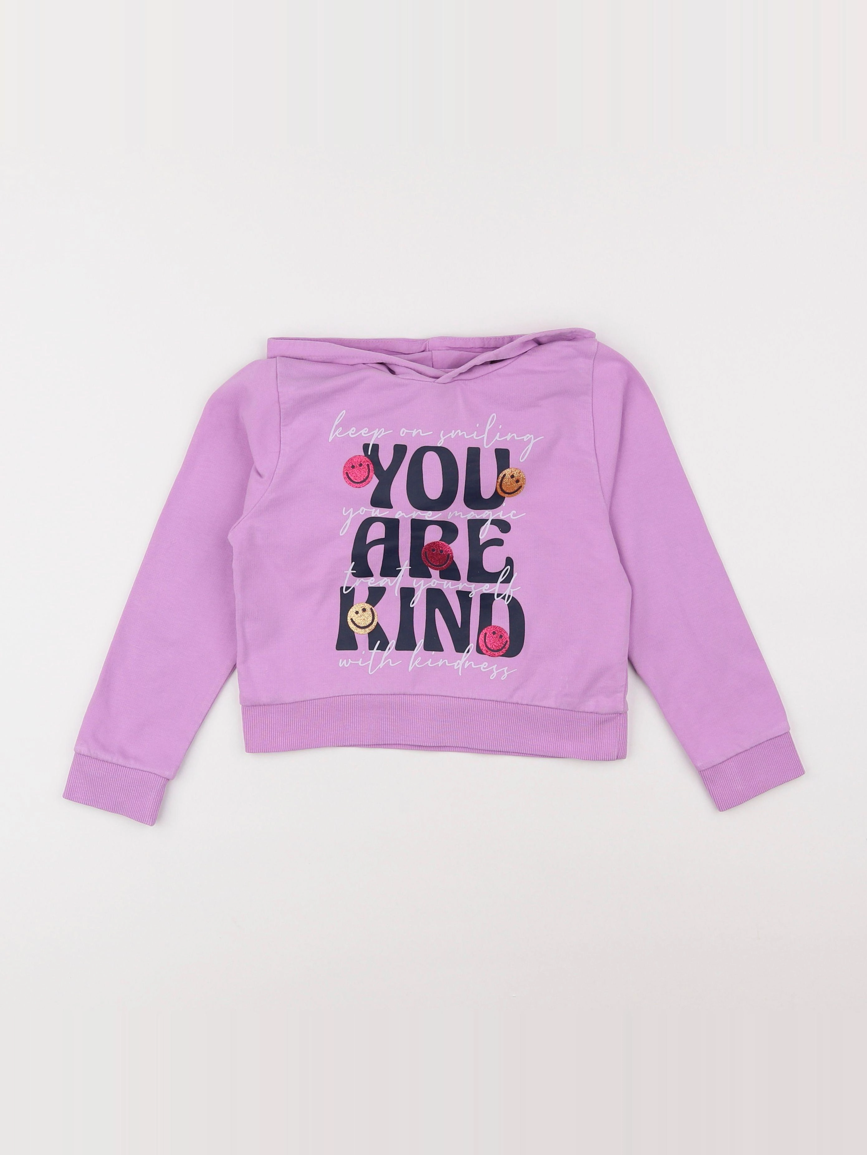 Name it - sweat violet - 6 ans