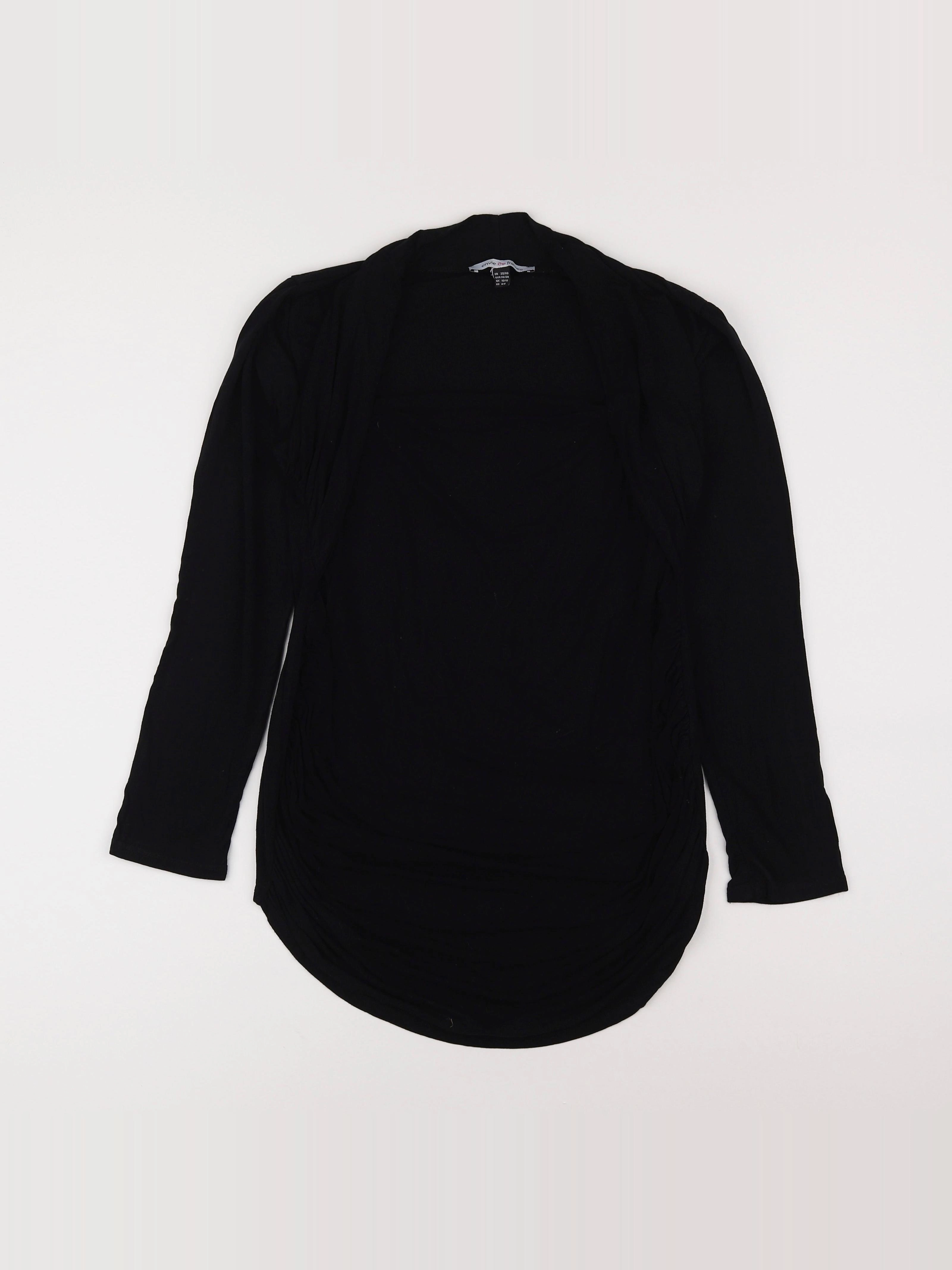 Envie de fraise - tee-shirt grossesse noir - 36 à 38