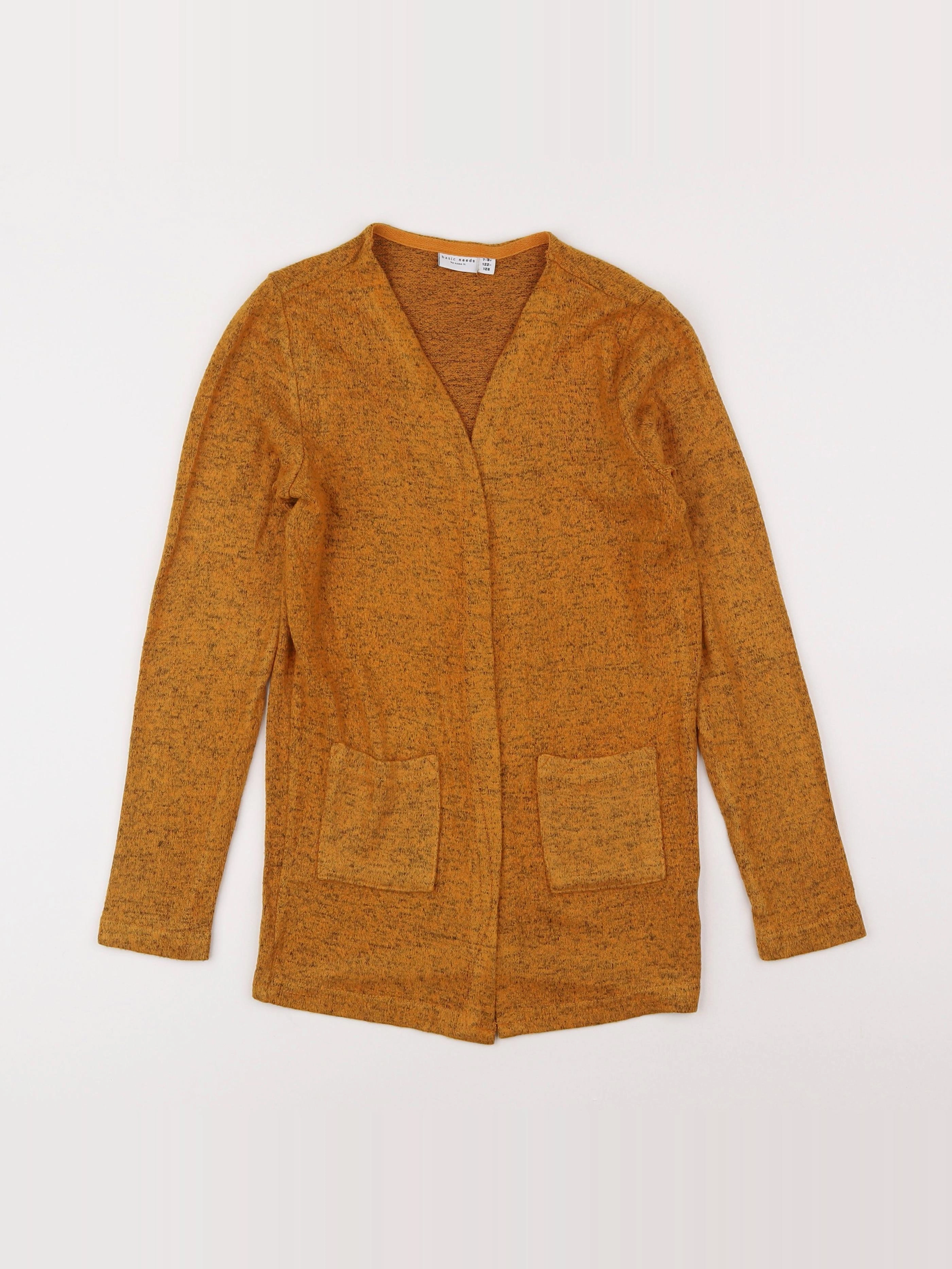 Name it - gilet marron - 7/8 ans