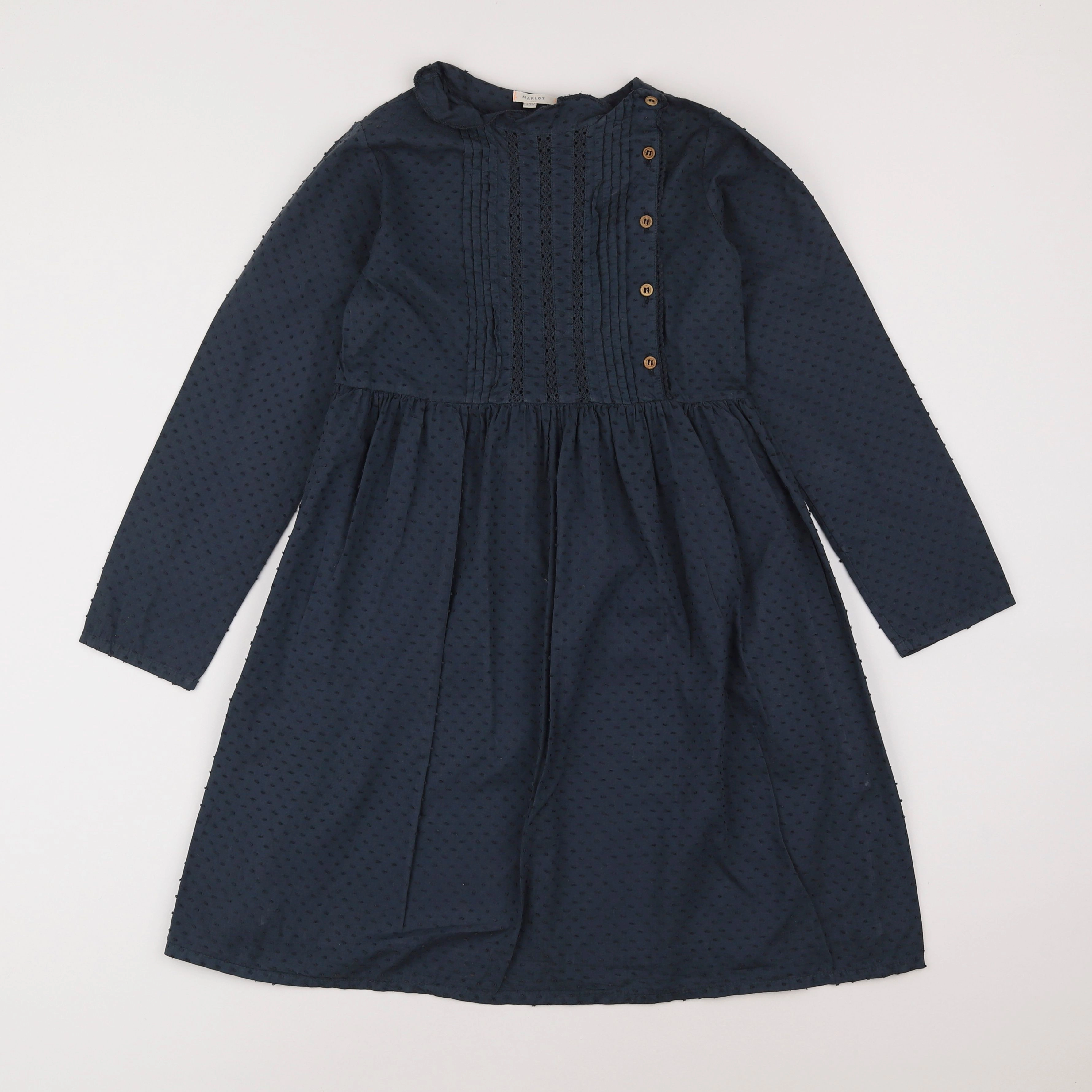 Marlot Paris - robe bleu - 10 ans