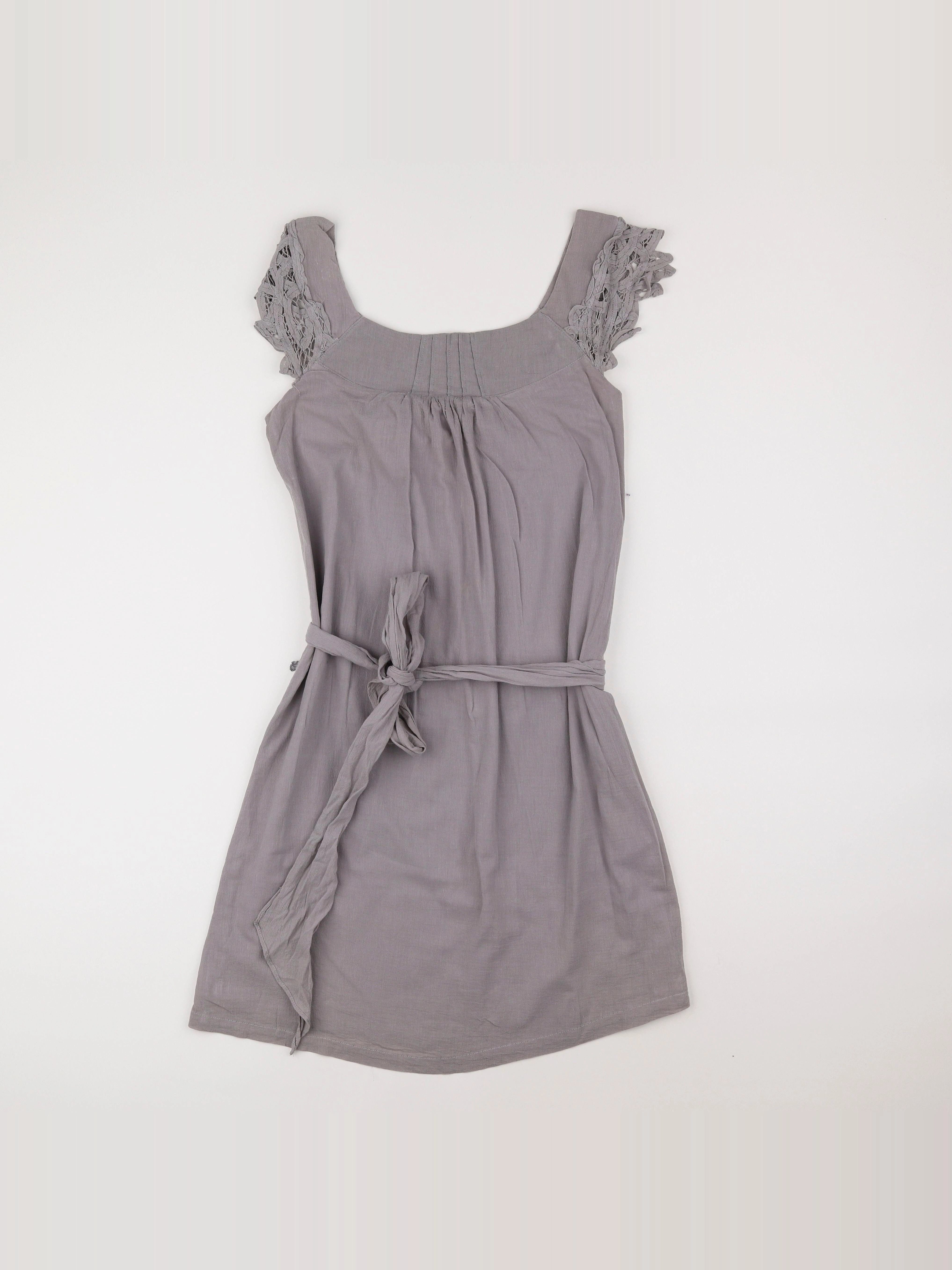 Vertbaudet - robe grossesse gris - 34