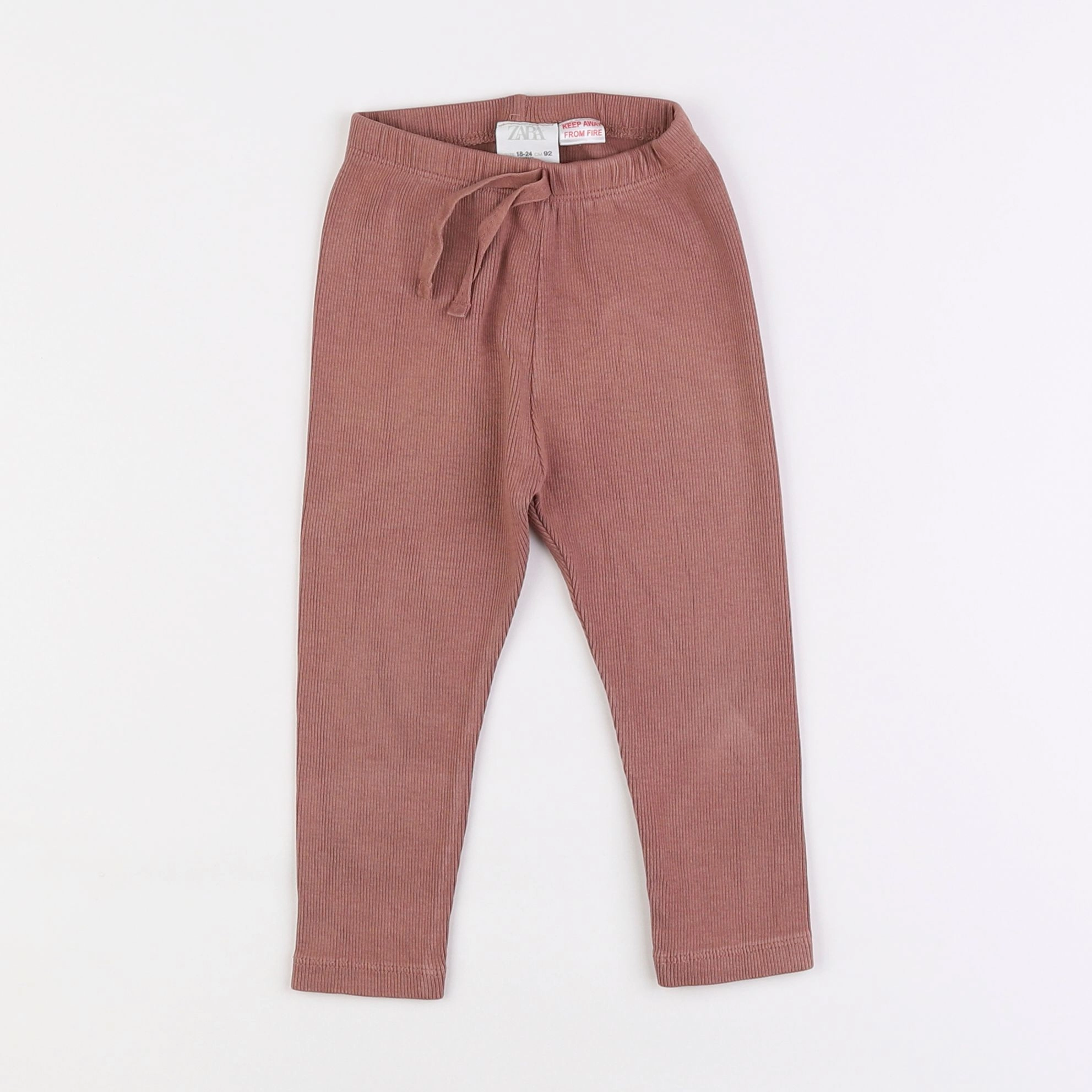 Zara - legging marron - 18 mois à 2 ans