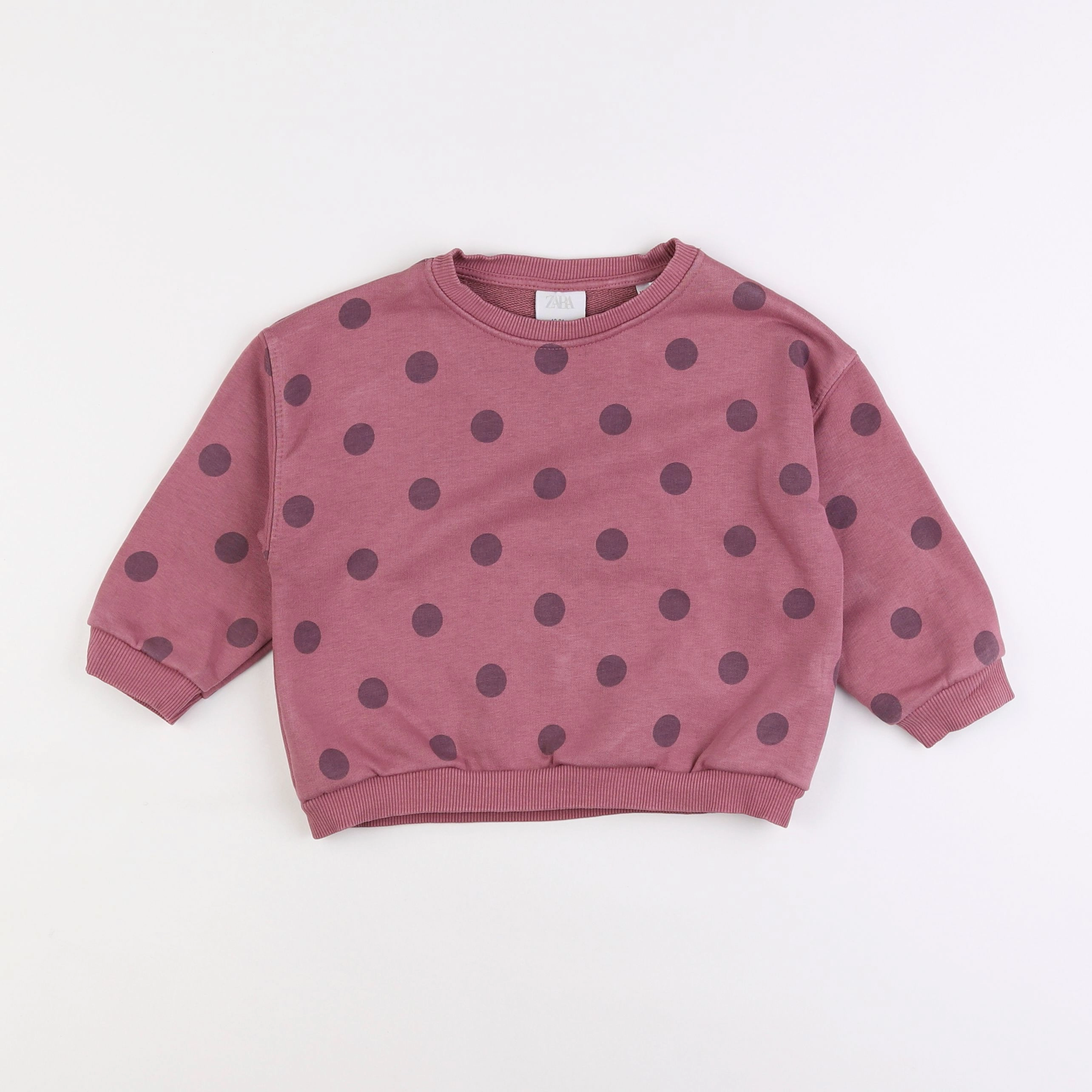 Zara - sweat rose - 18 mois à 2 ans