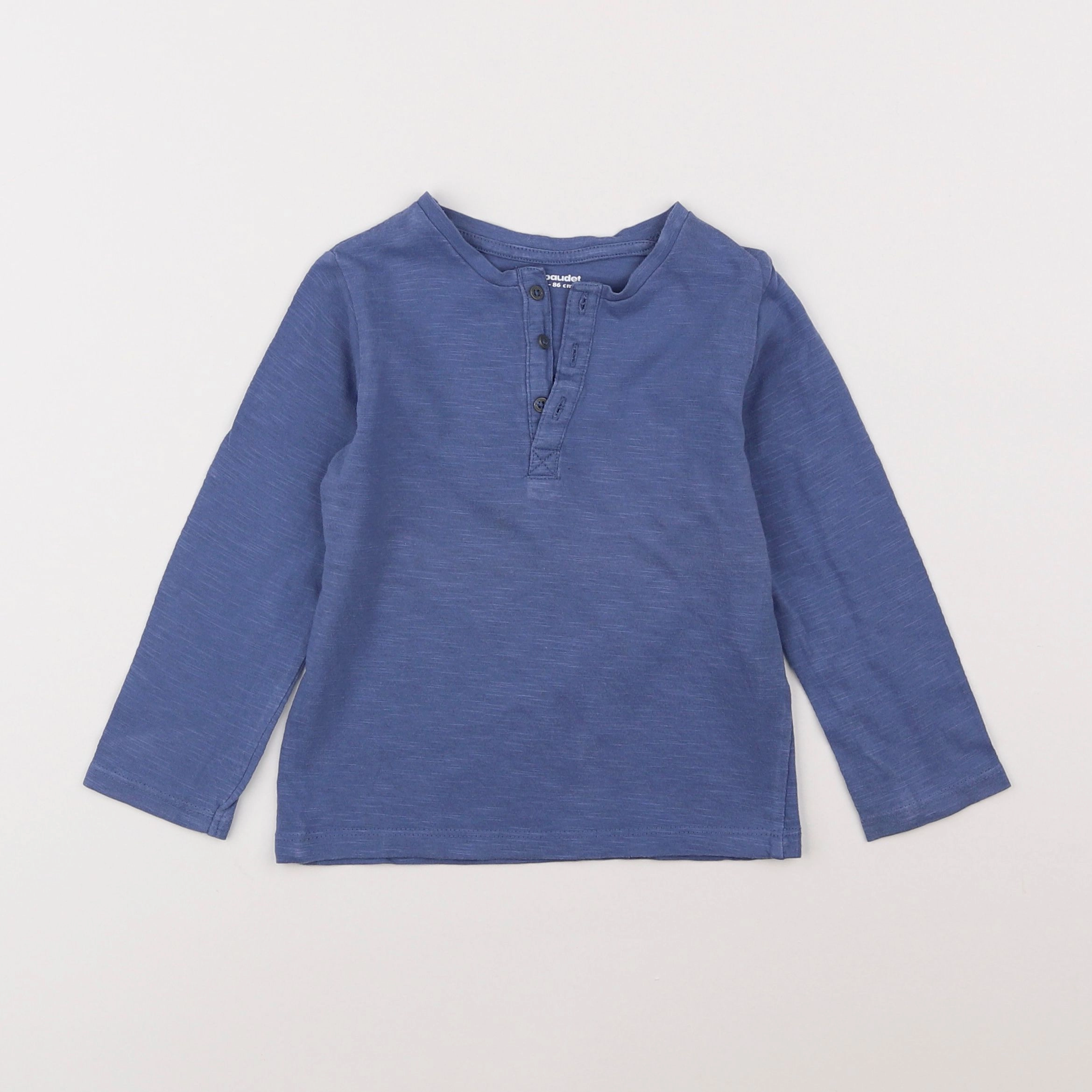 Vertbaudet - tee-shirt bleu - 2 ans