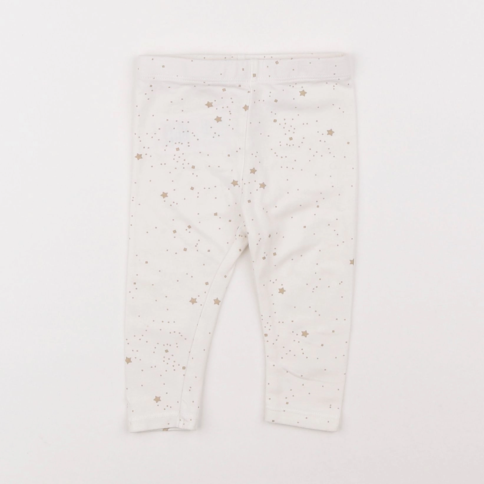 Vertbaudet - legging blanc - 6 mois