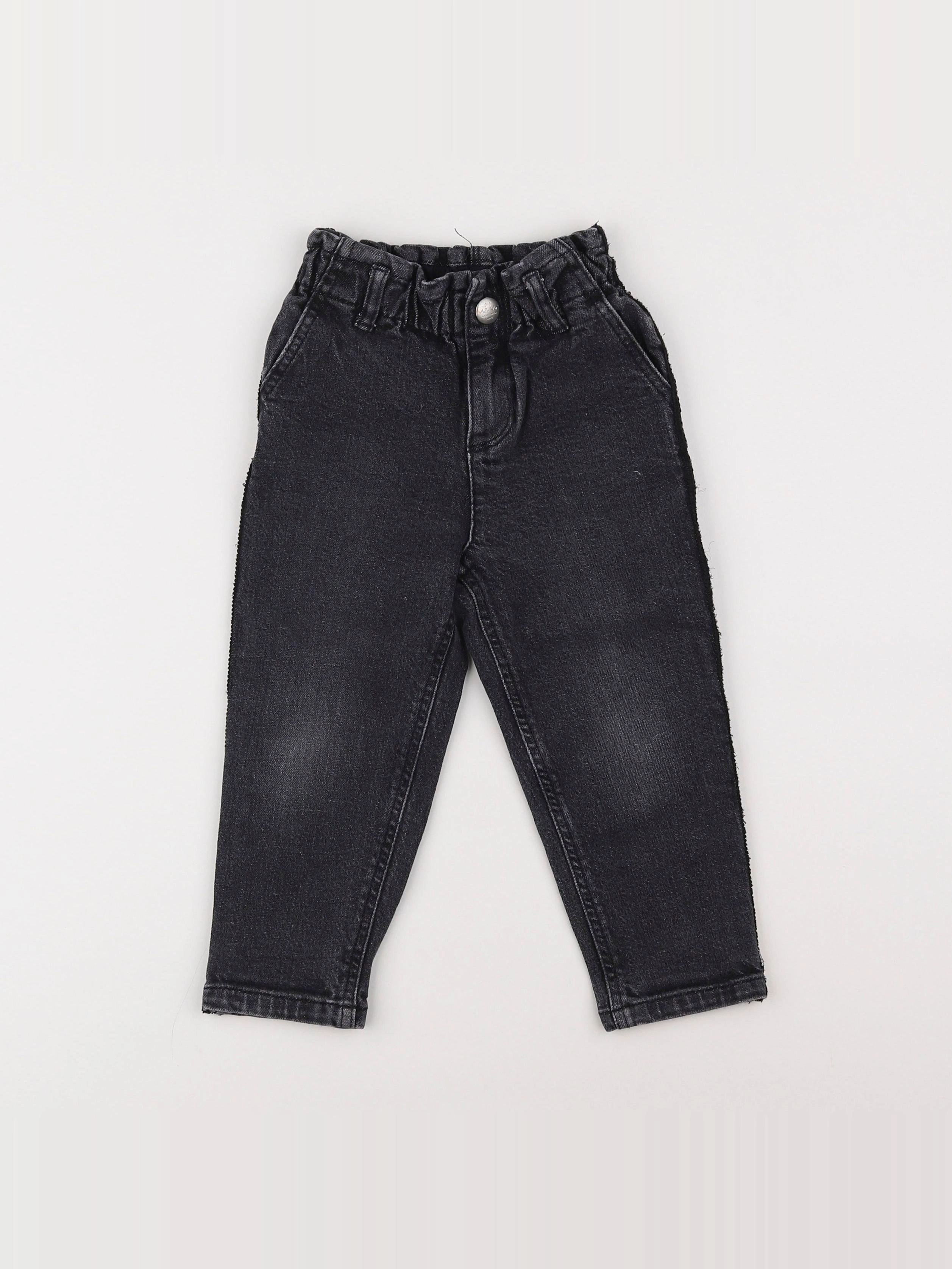 IKKS - jean noir - 18 mois à 2 ans