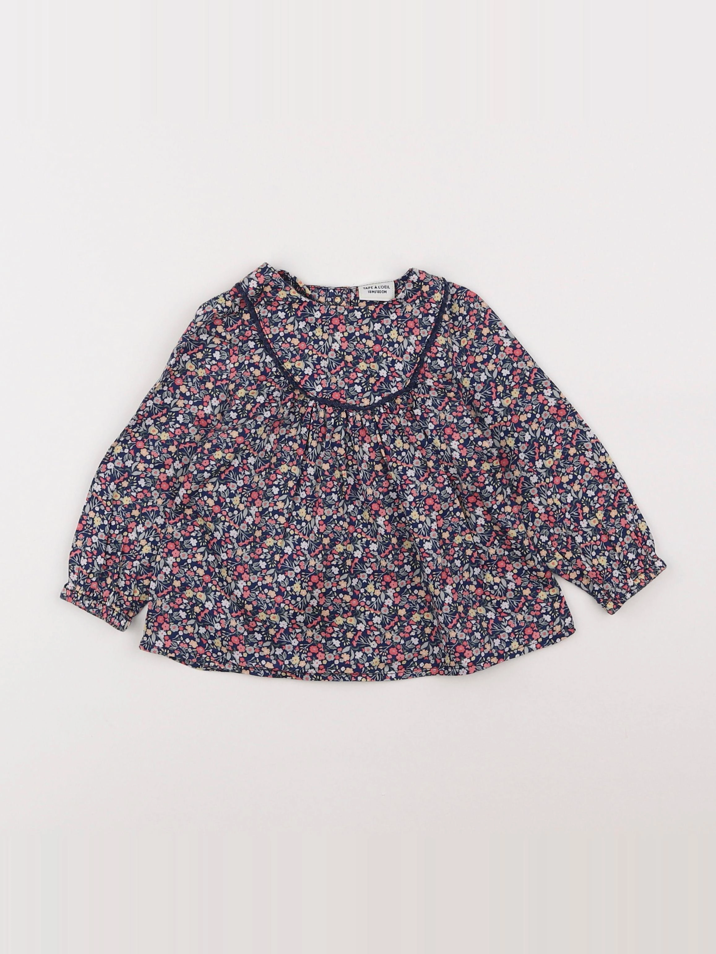 Tape à l'oeil - blouse multicolore - 18 mois