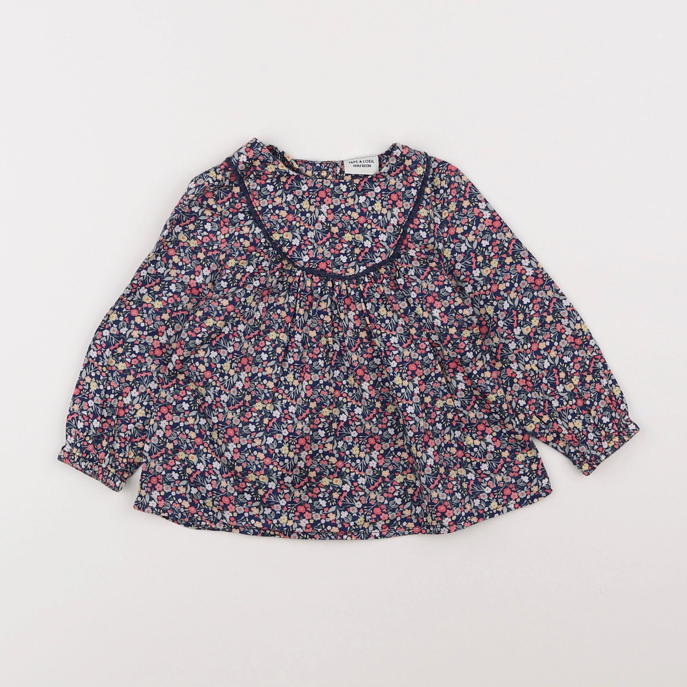 Tape à l'oeil - blouse multicolore - 18 mois