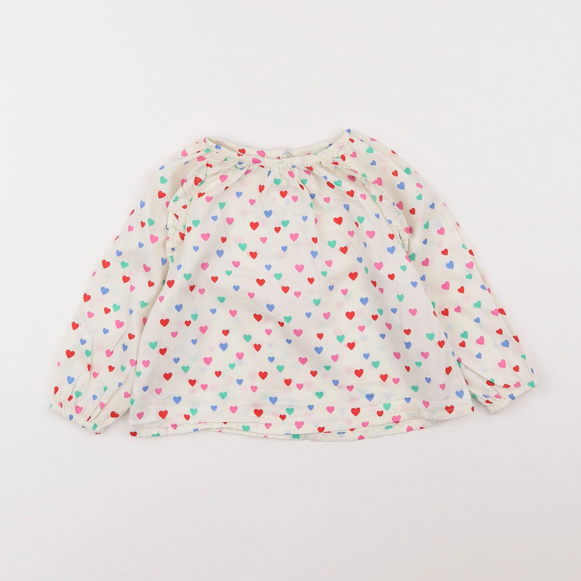 Tape à l'oeil - blouse multicolore, blanc - 18 mois